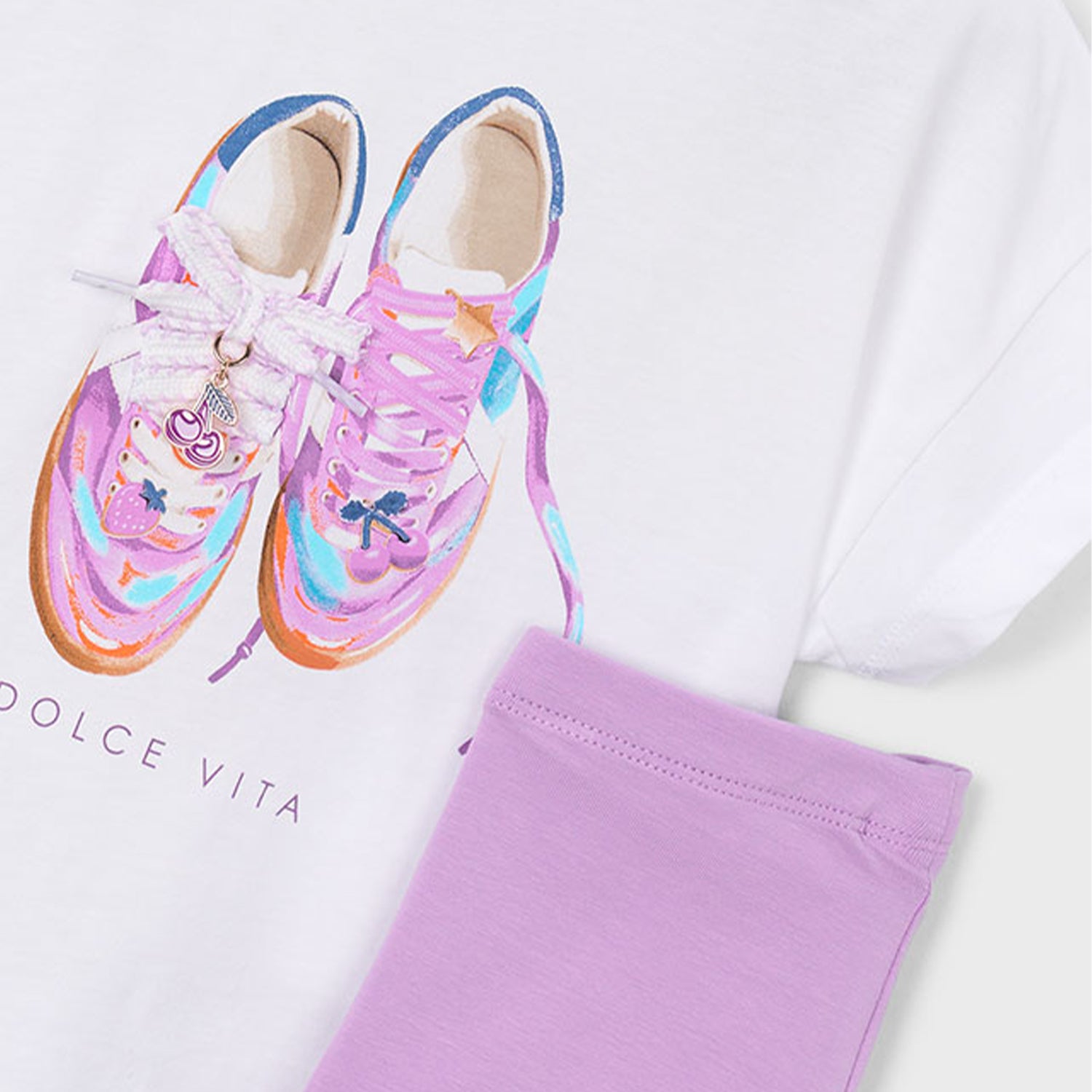 Lilac Trainer Cycling Set