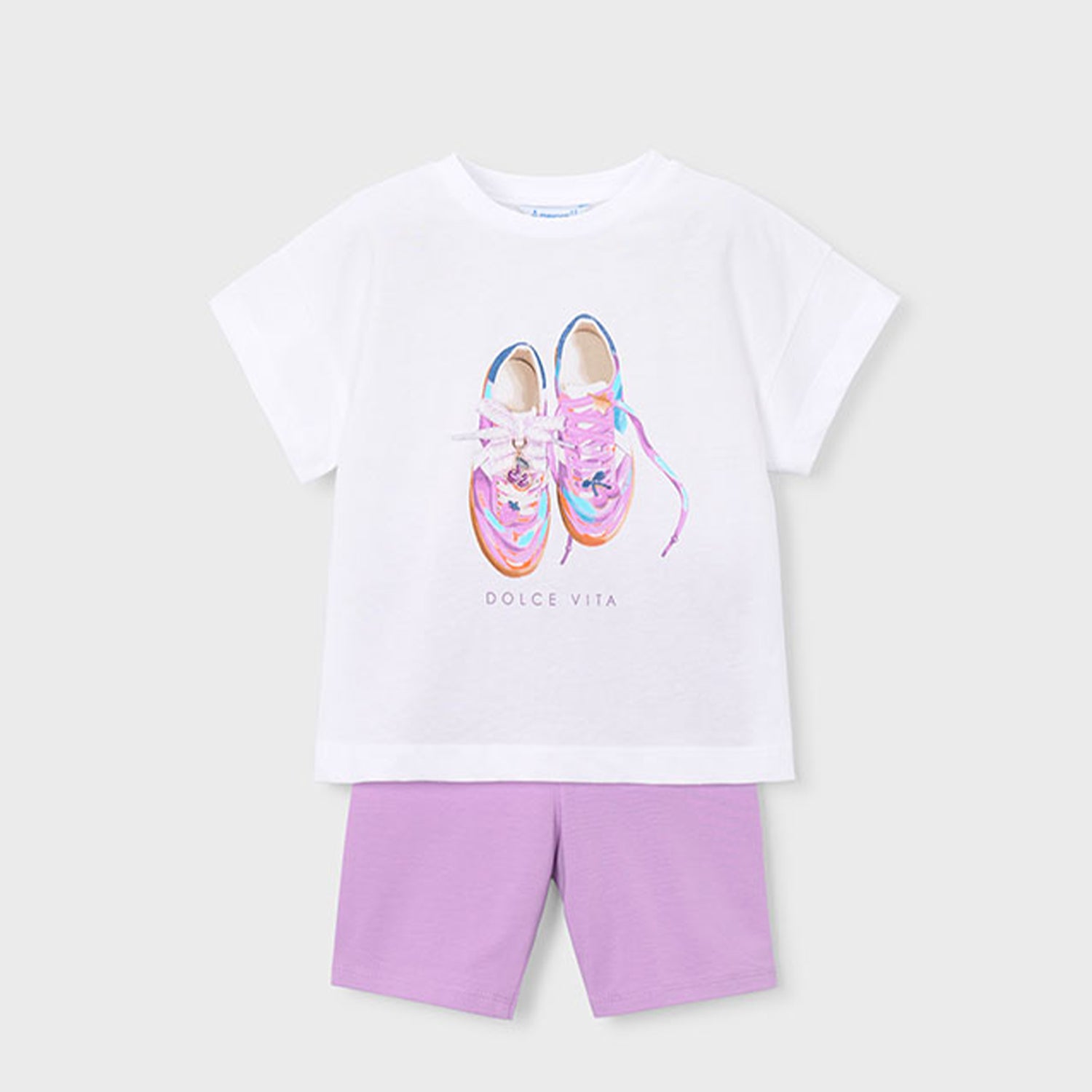 Lilac Trainer Cycling Set