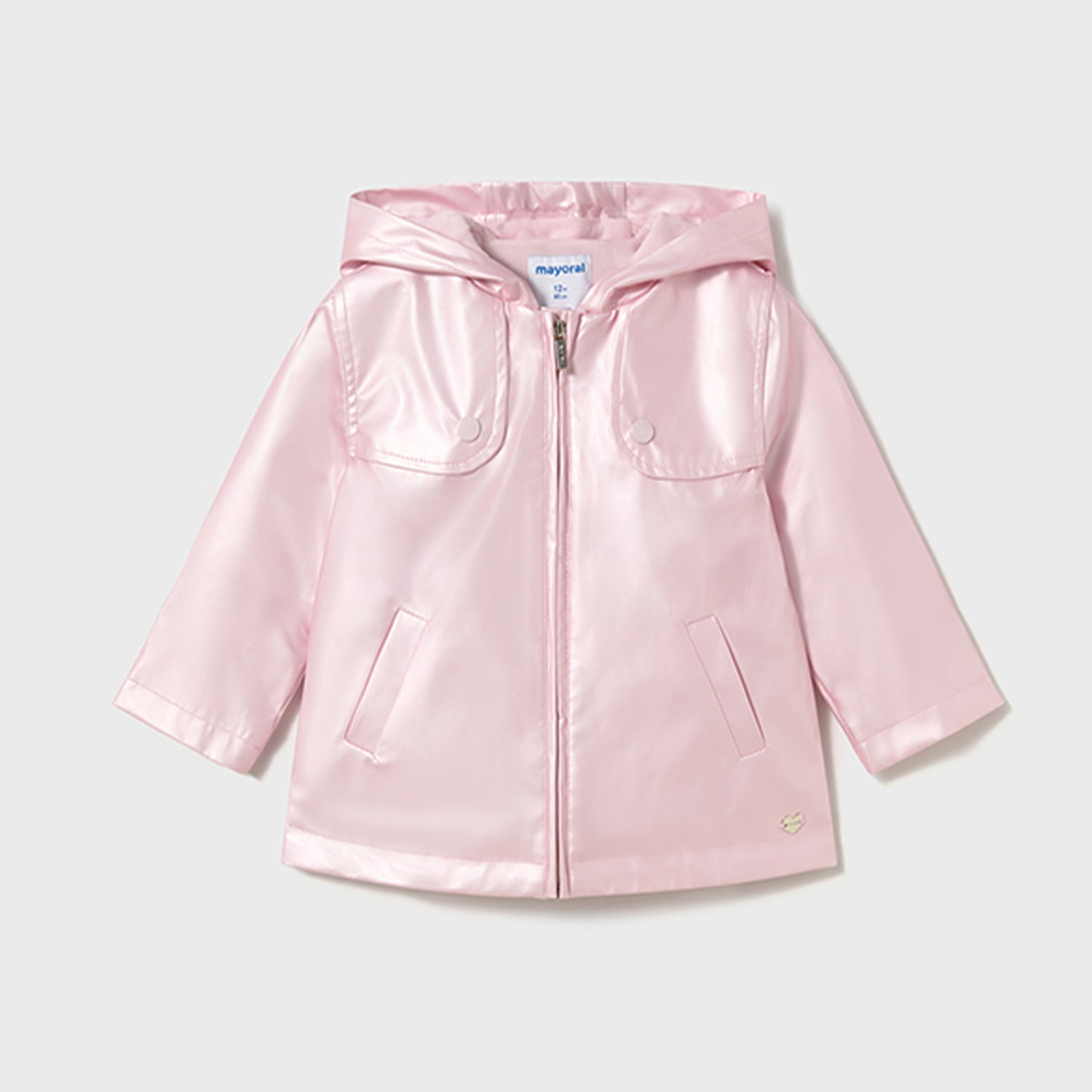 Pink Shimmer Raincoat