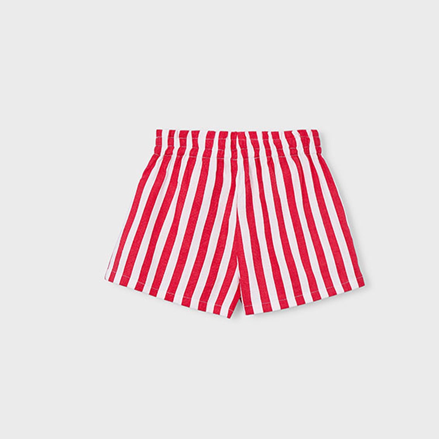 Red Stripe 3 Piece Short Set