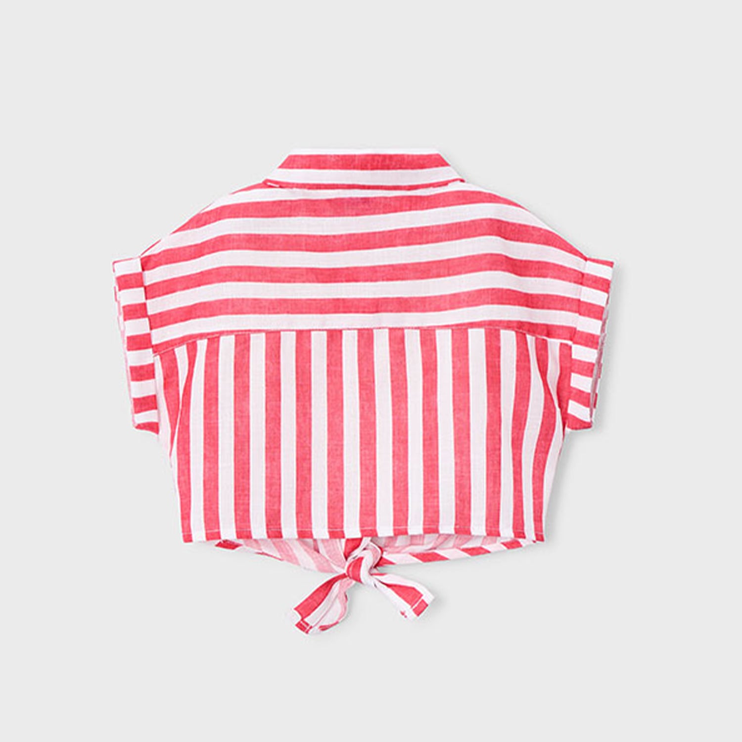 Red Stripe 3 Piece Short Set