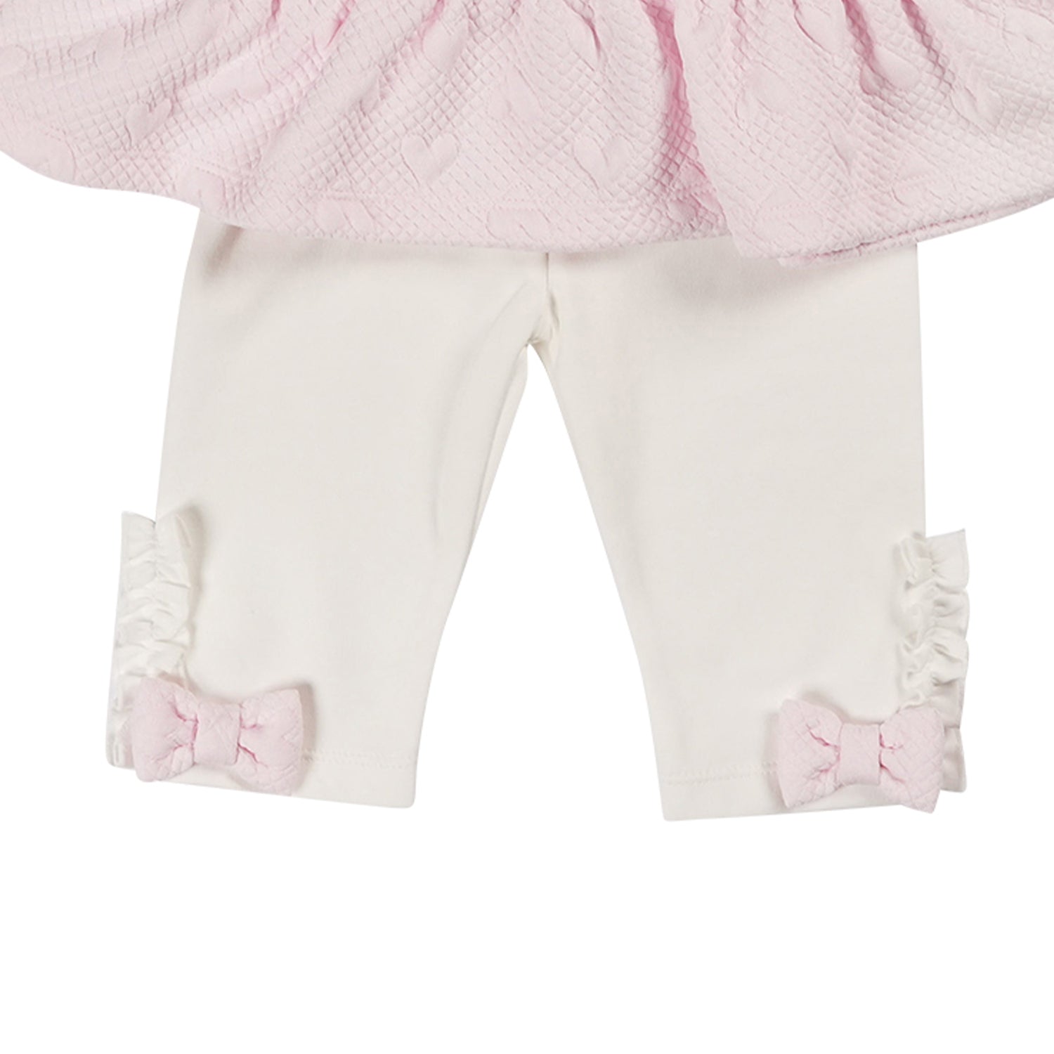 Pink Quilted Heart Legging Set