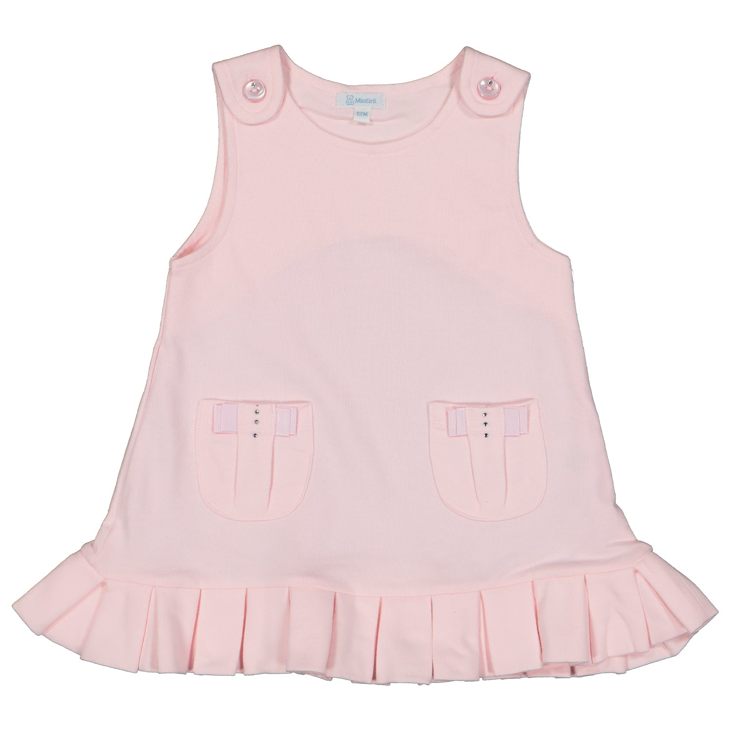 Pink Pinafore Dress & Top