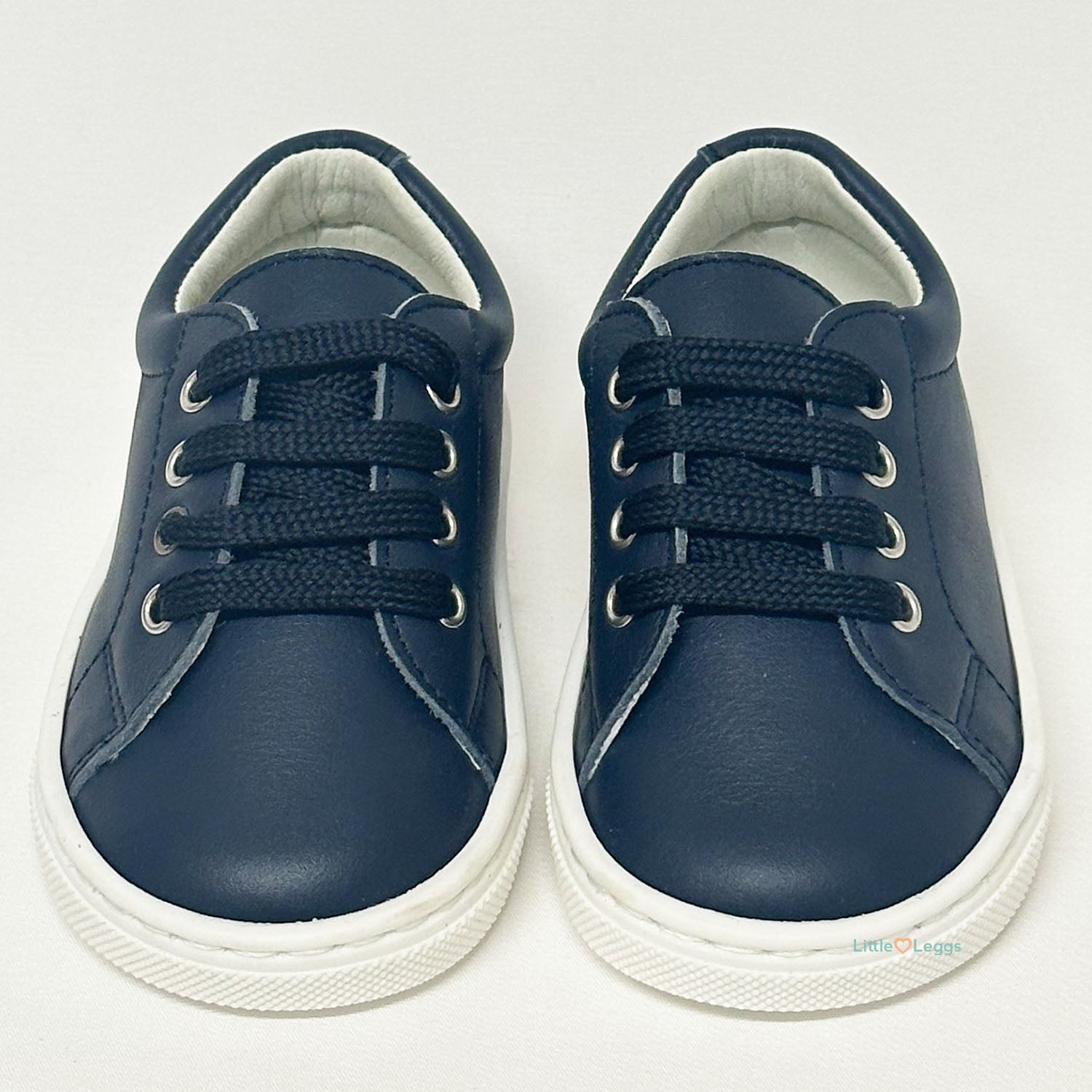 Navy Lace Trainer