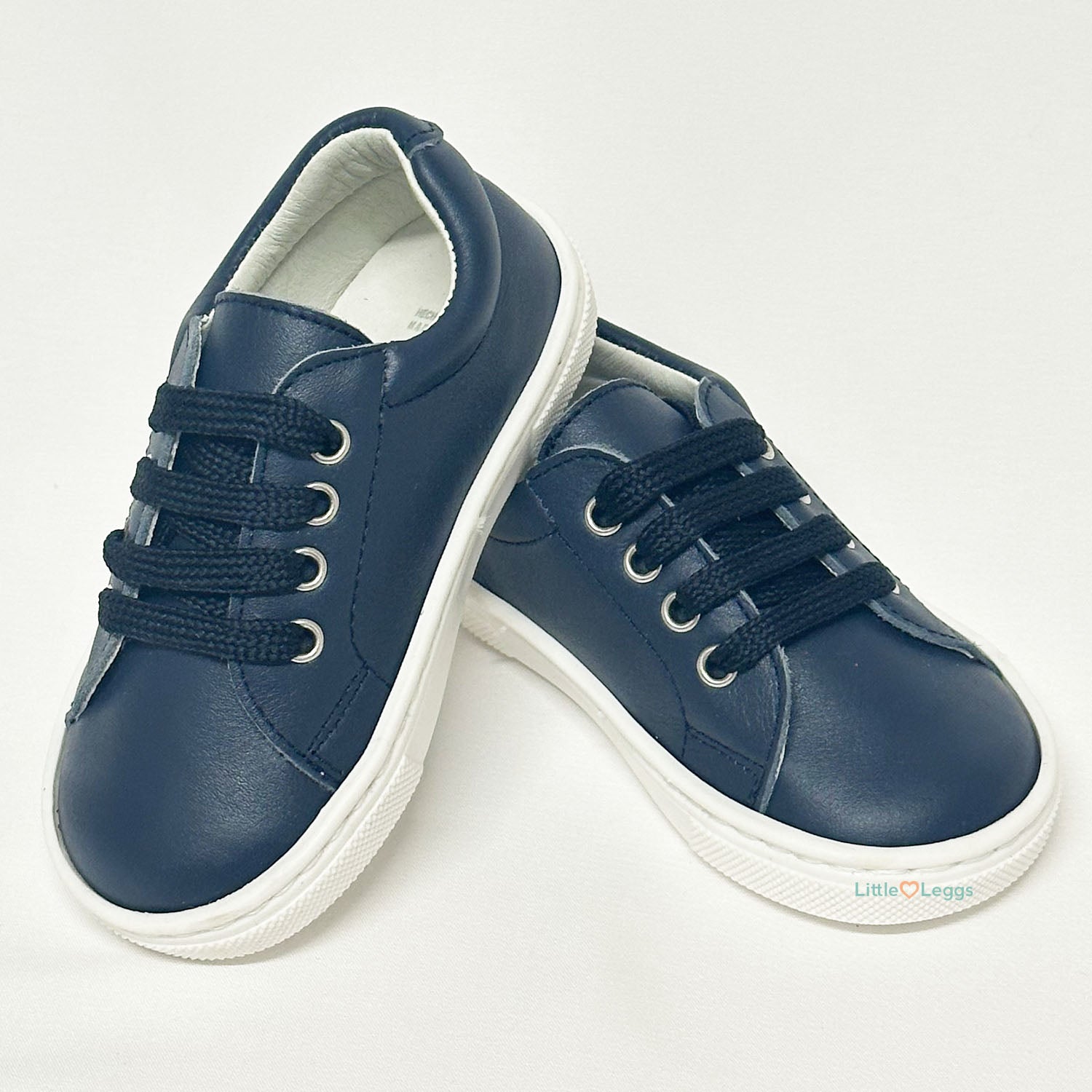 Navy Lace Trainer