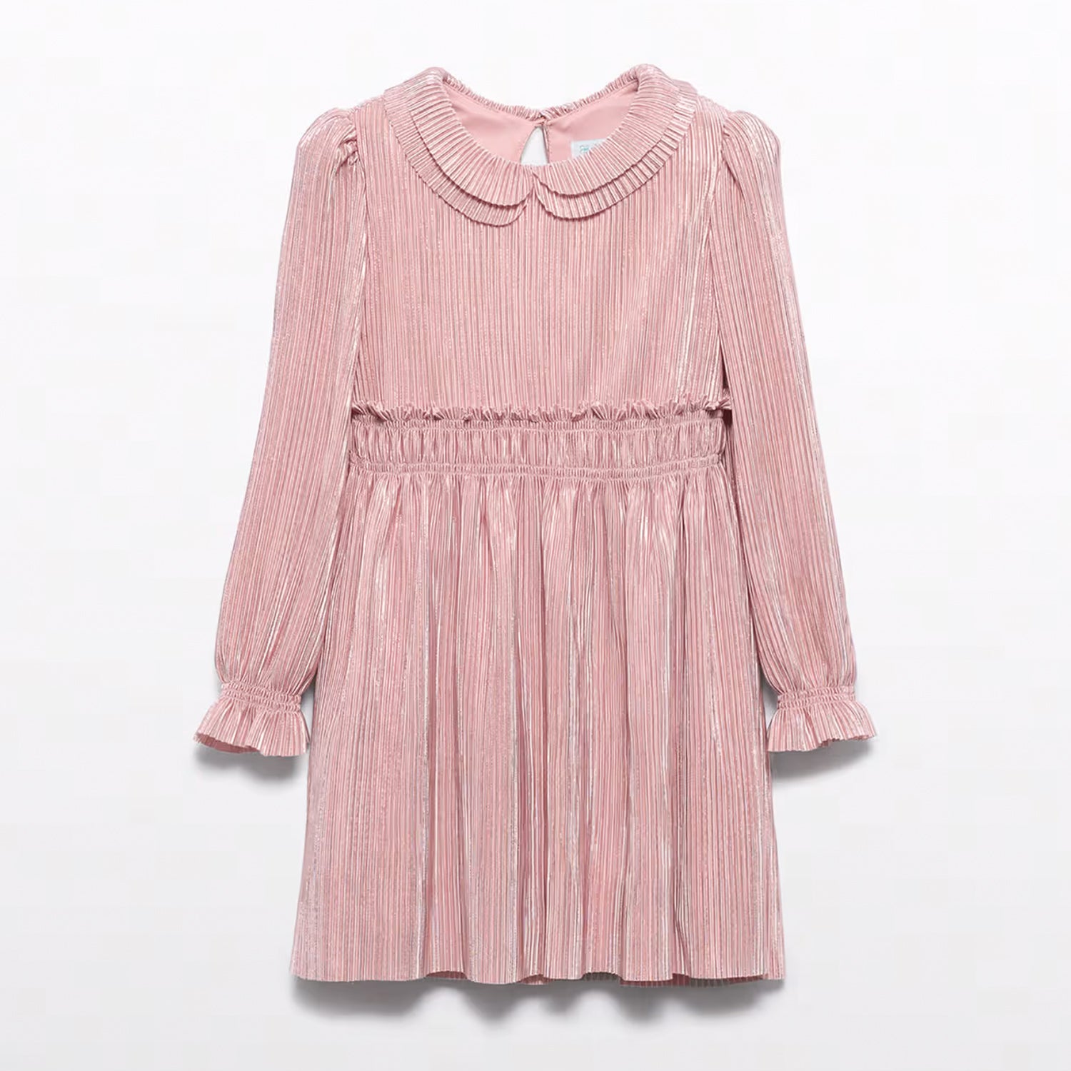 Pink Pleat Dress
