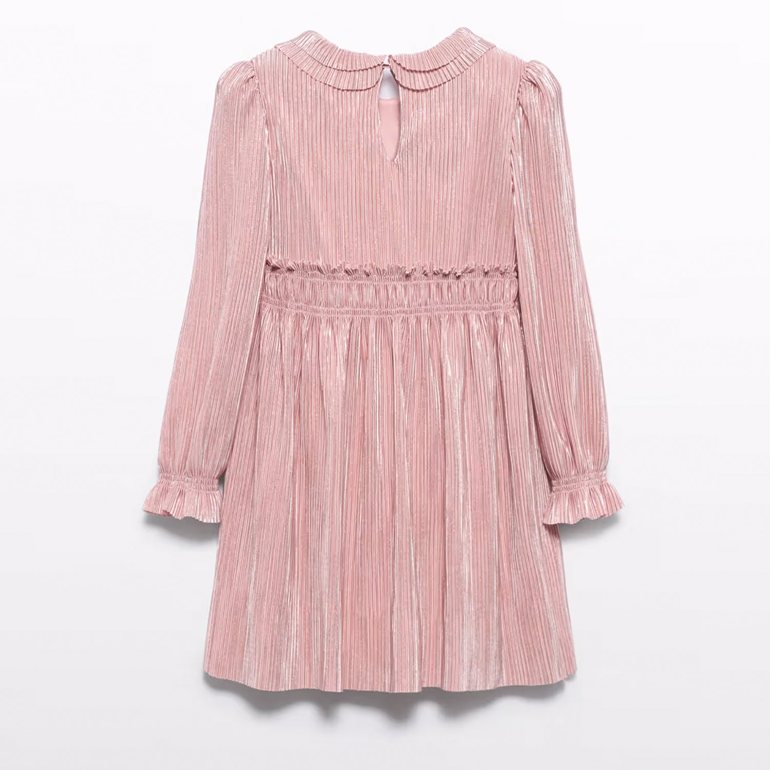 Pink Pleat Dress