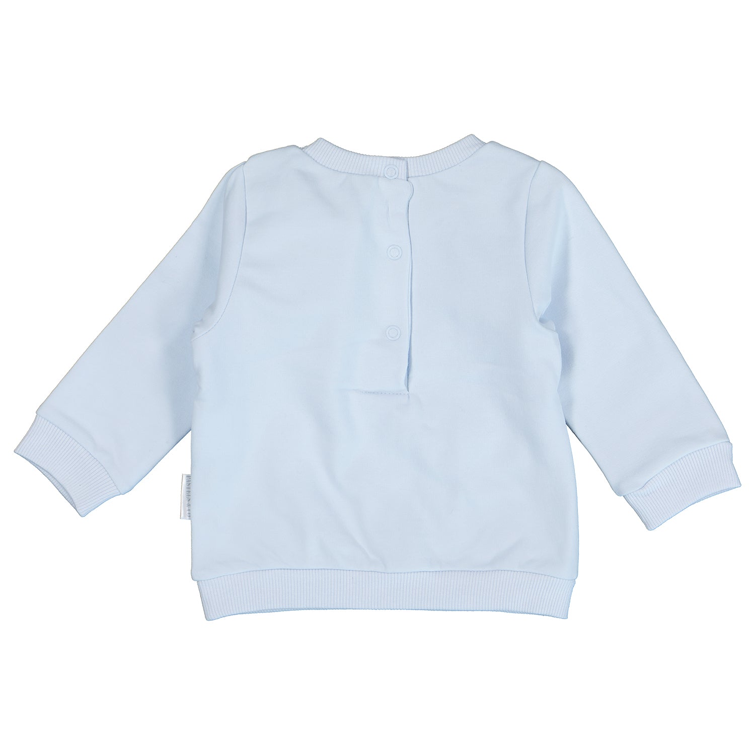 Blue Check Trim Jogging Suit