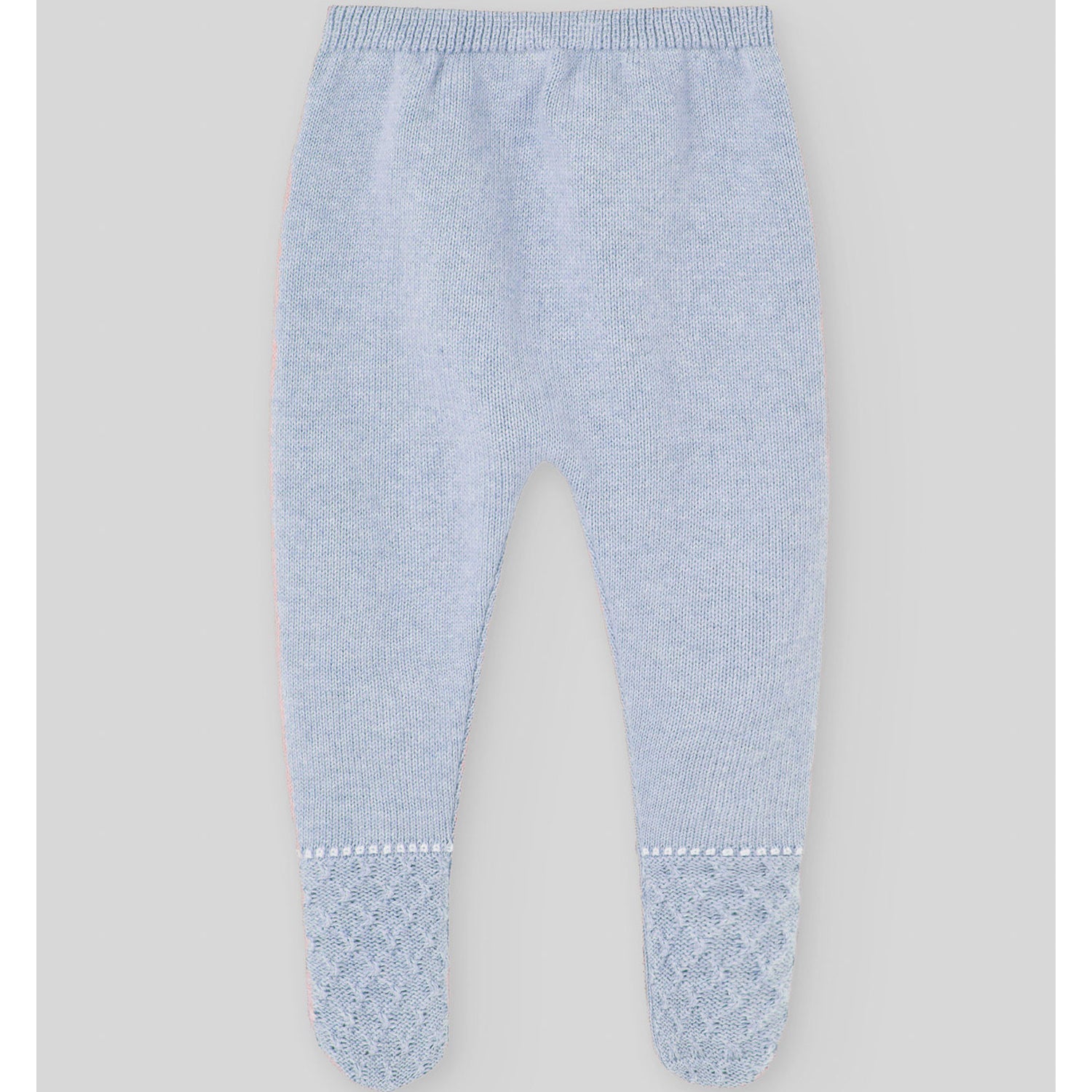 Blue Knit Trouser Set