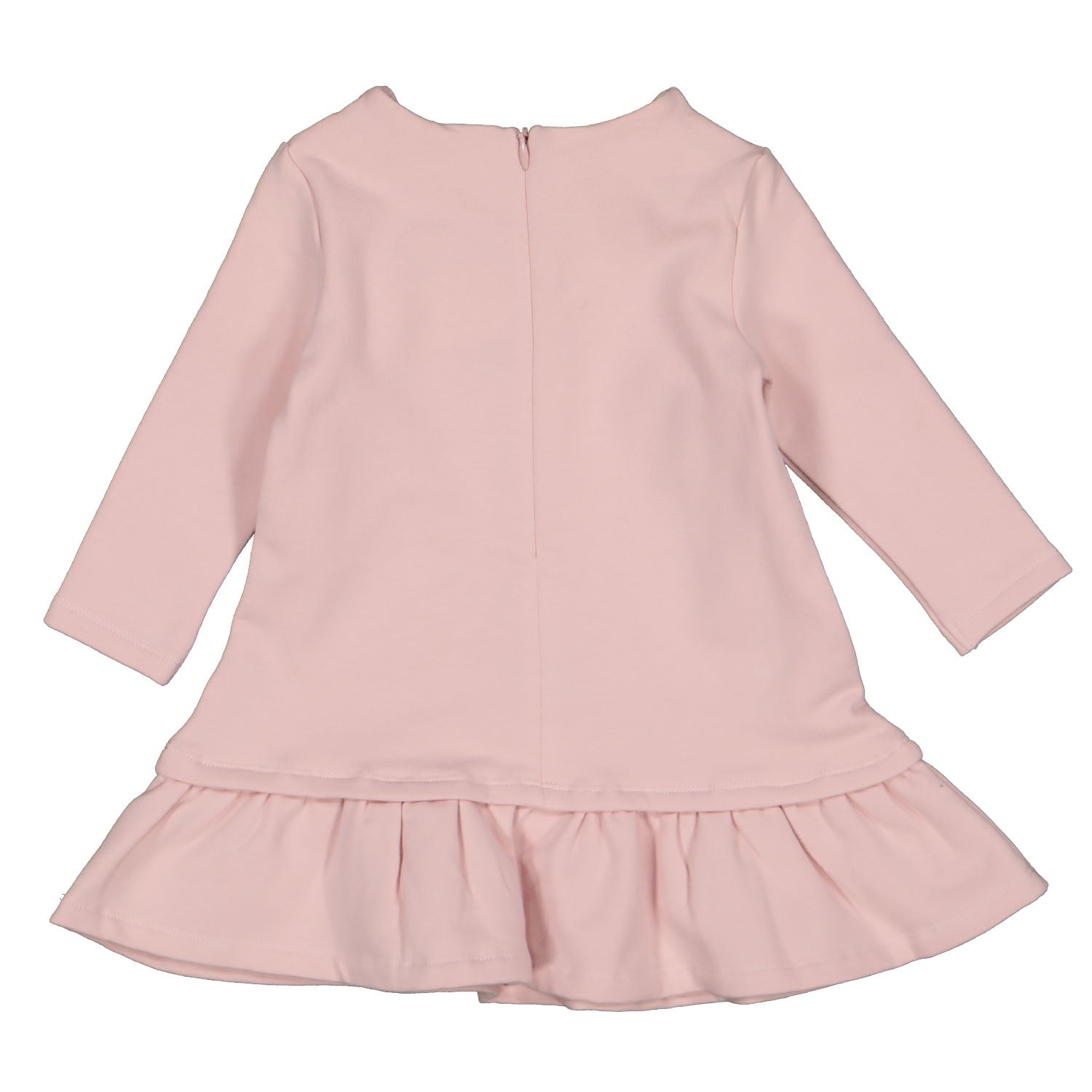 Pink Bow Jersey Dress