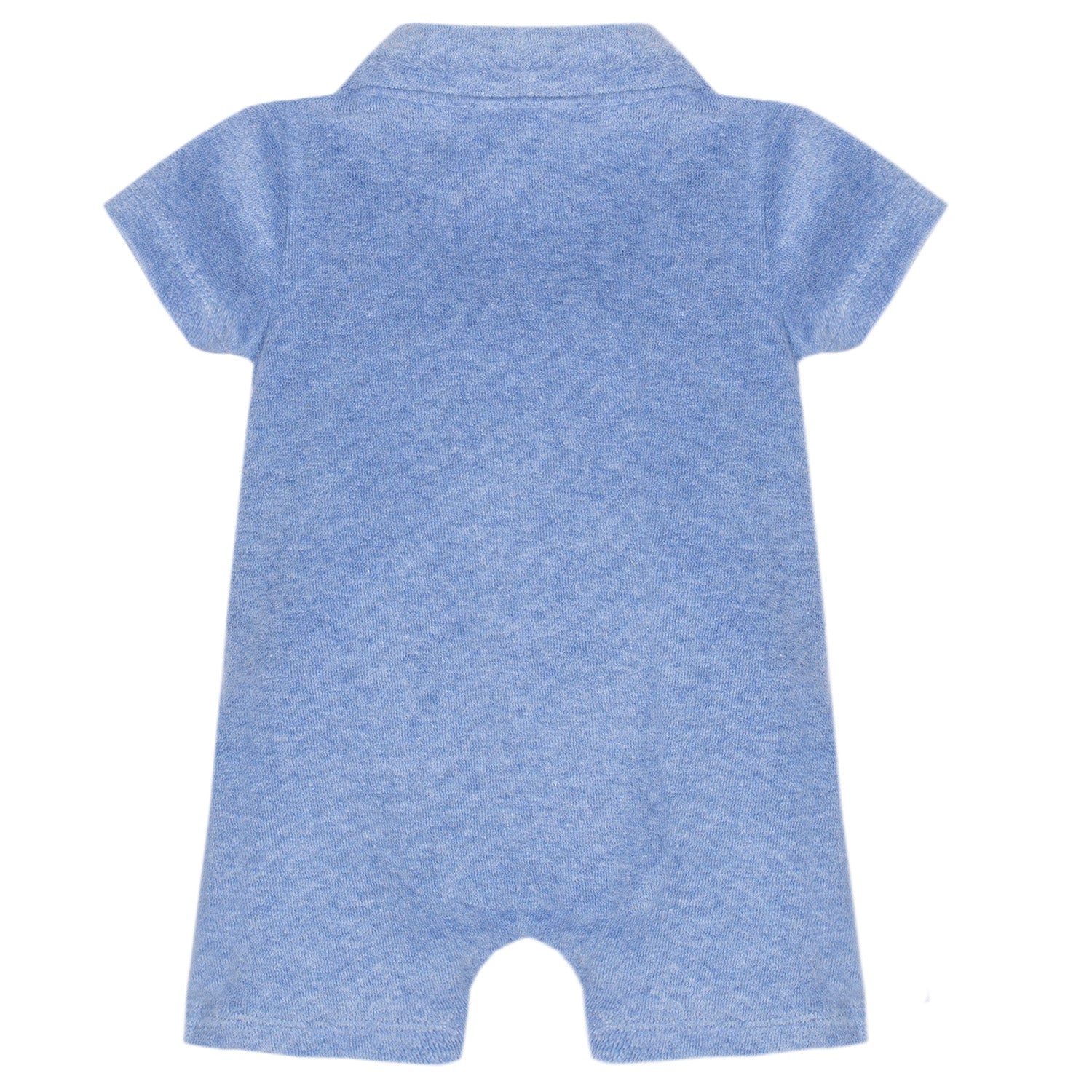 Blue Towelling Romper
