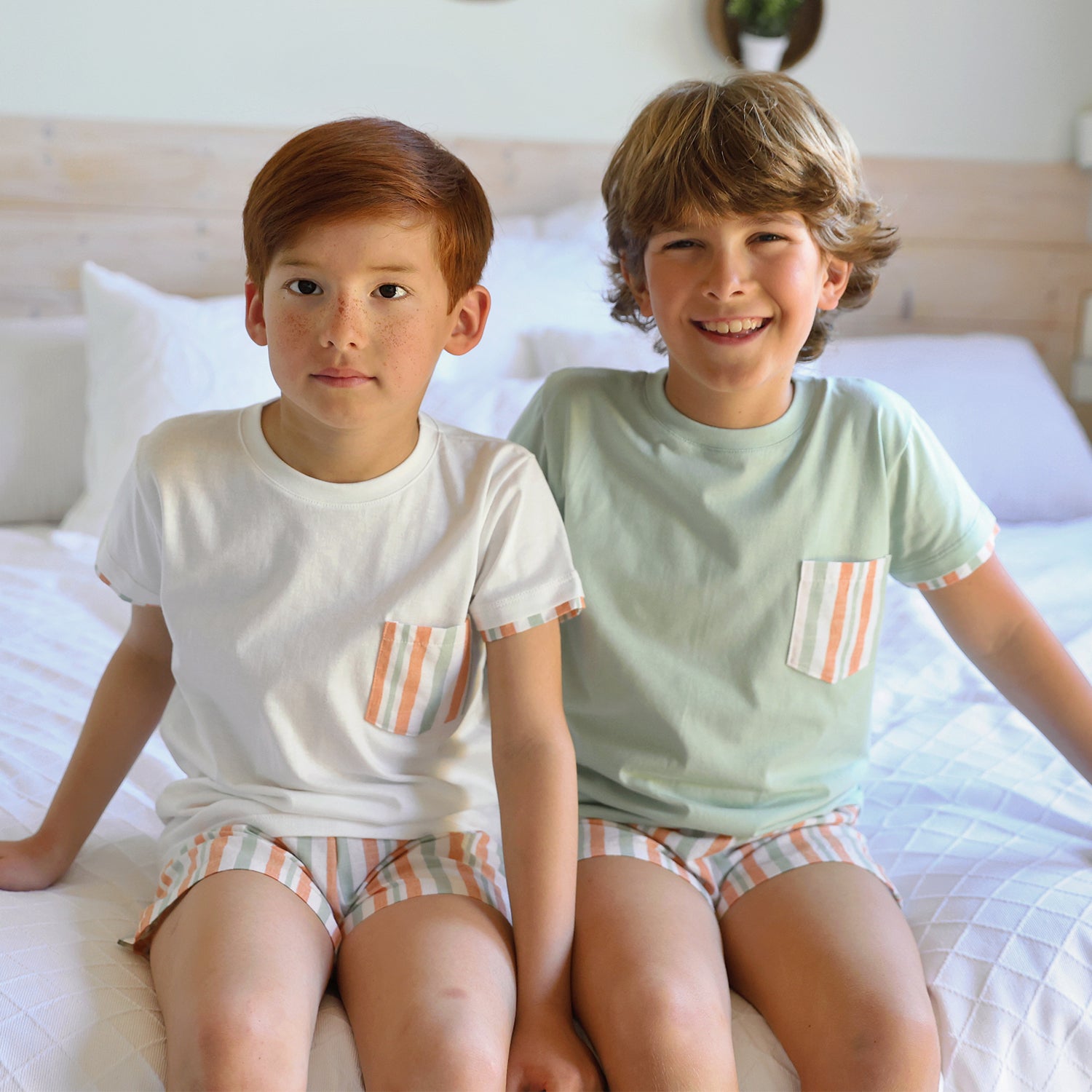 Green T-shirt & Short Set