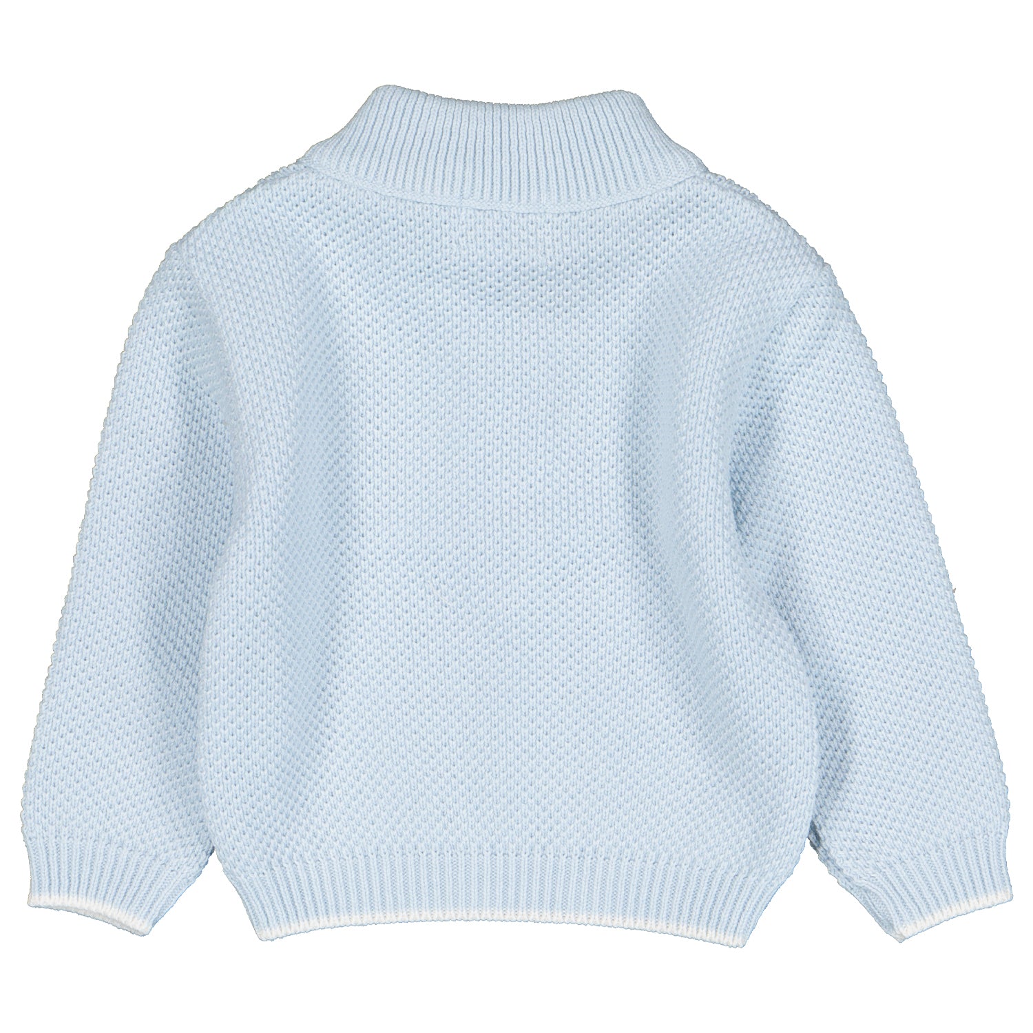 Pale Blue Waffle Knit Jumper