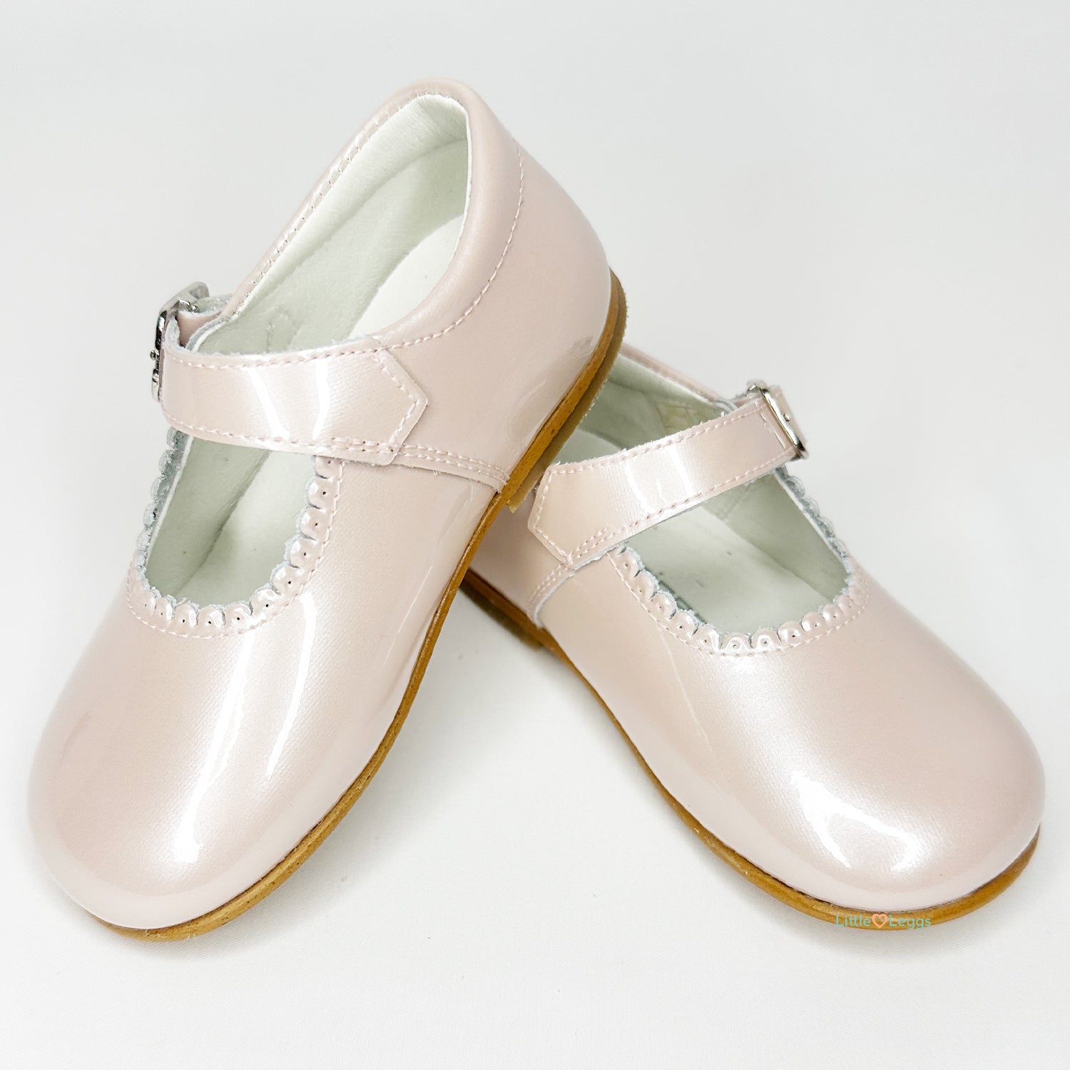 Girls Pearl Pink Mary Jane