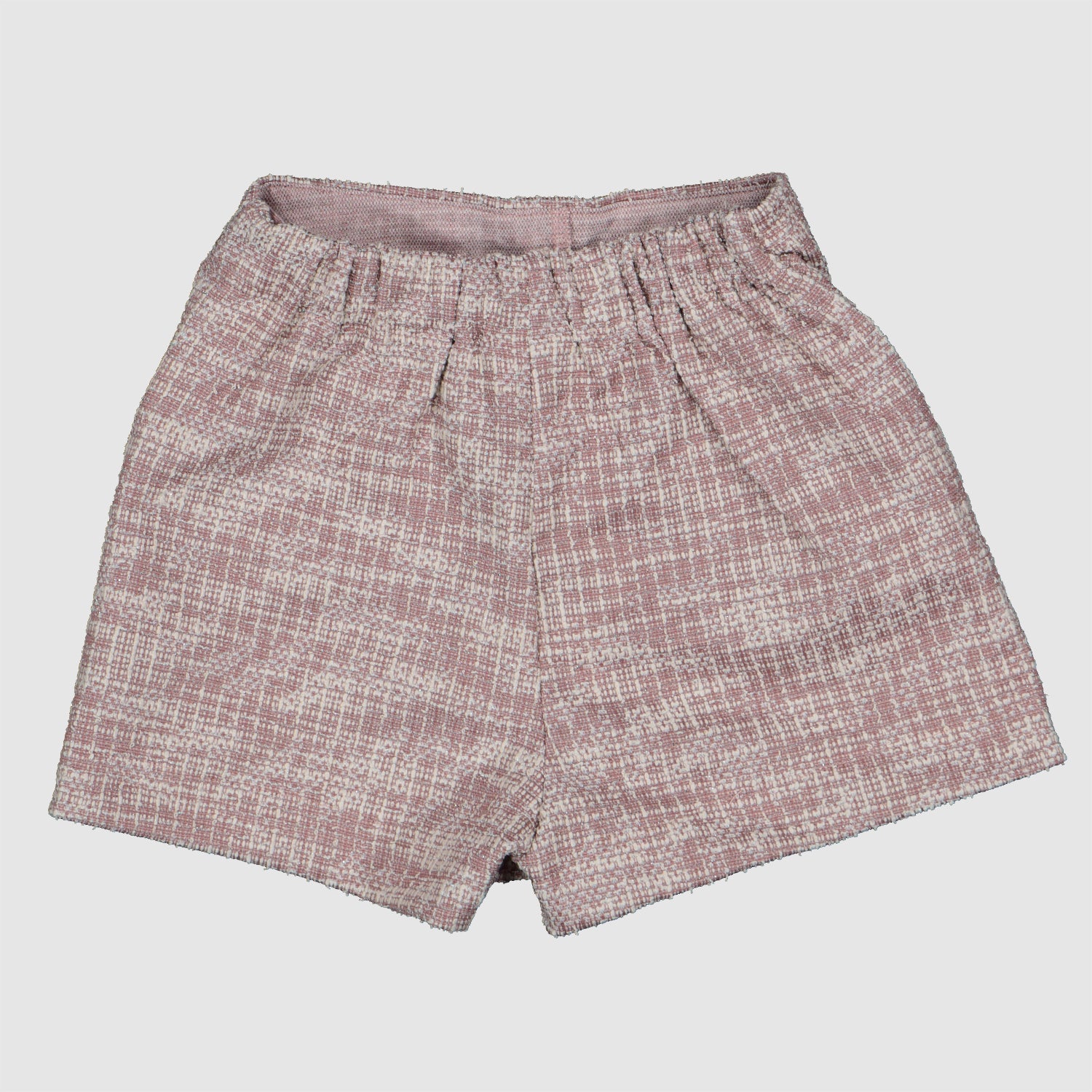 Pink Tweed Short Set