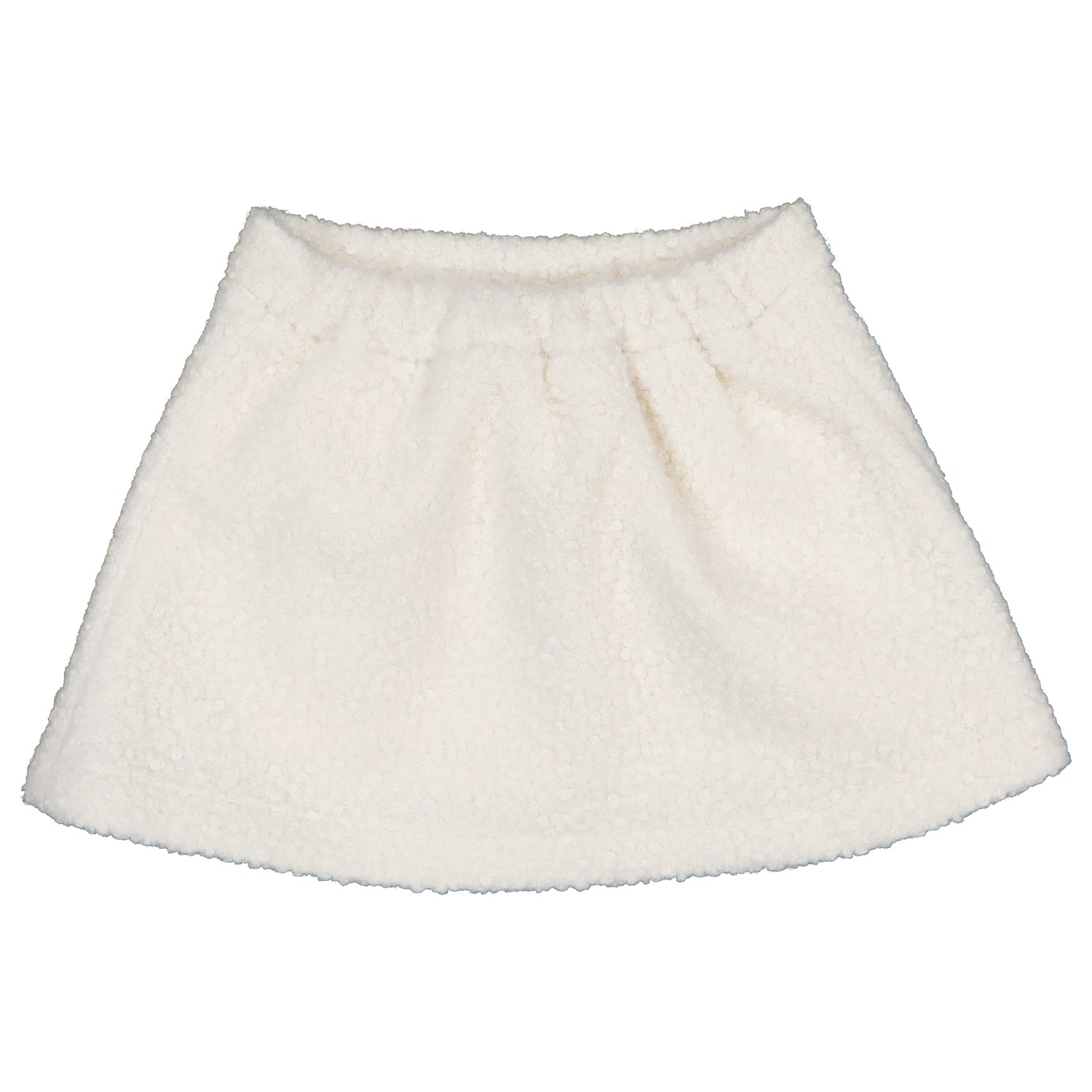 Ivory Boucle Skirt