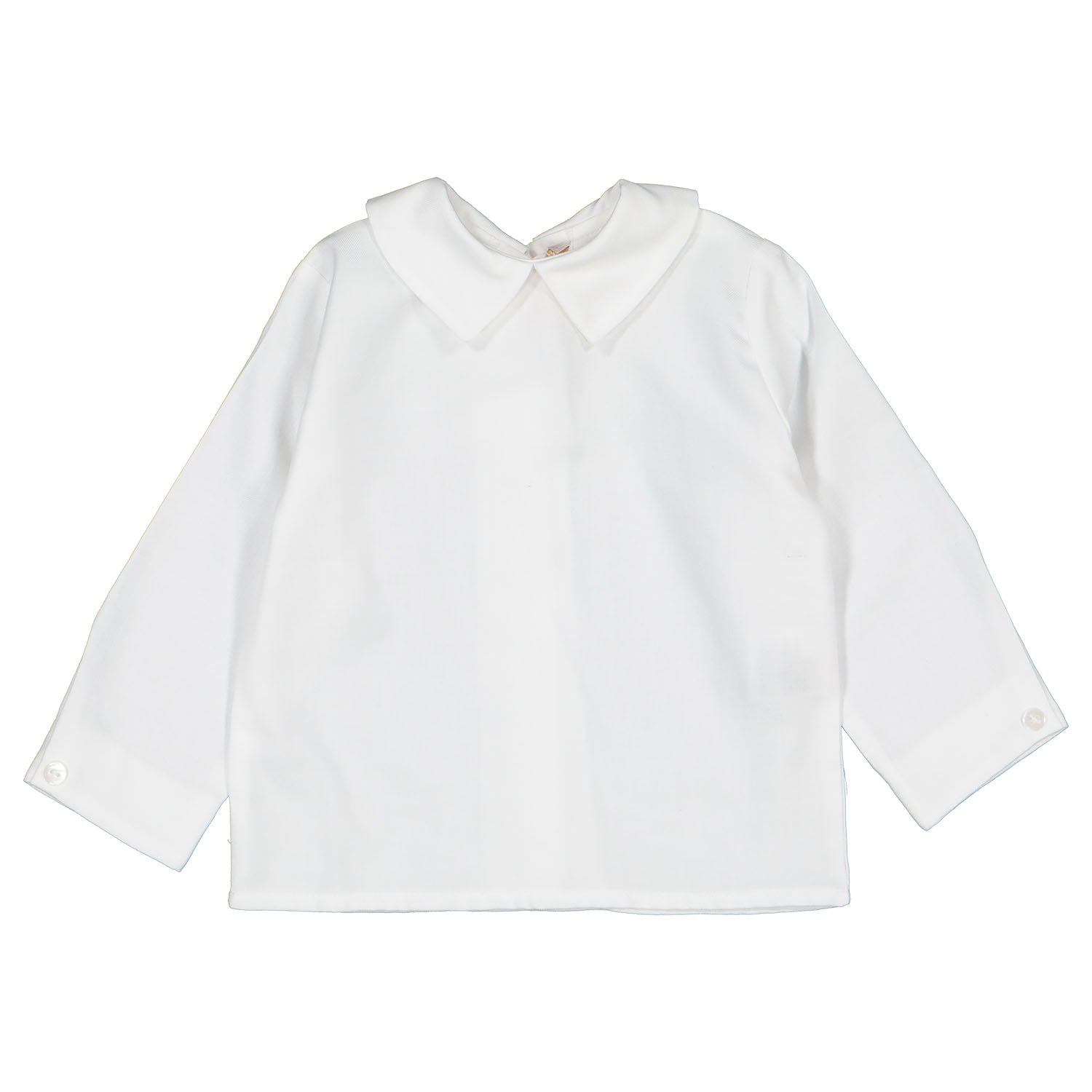 Boys Ivory Collard Shirt