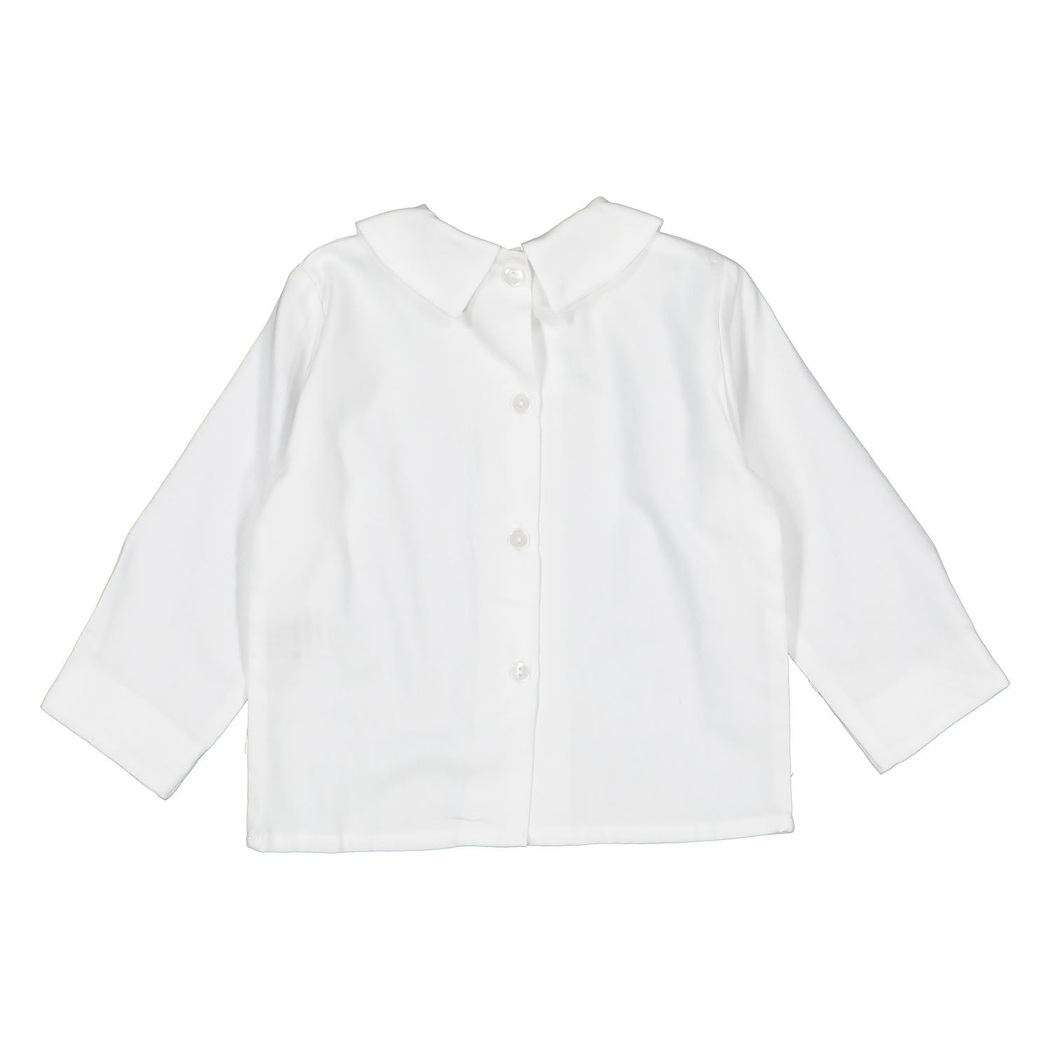 Boys Ivory Collard Shirt