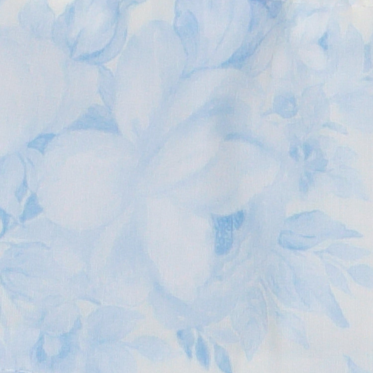 Blue Floral Print Dress