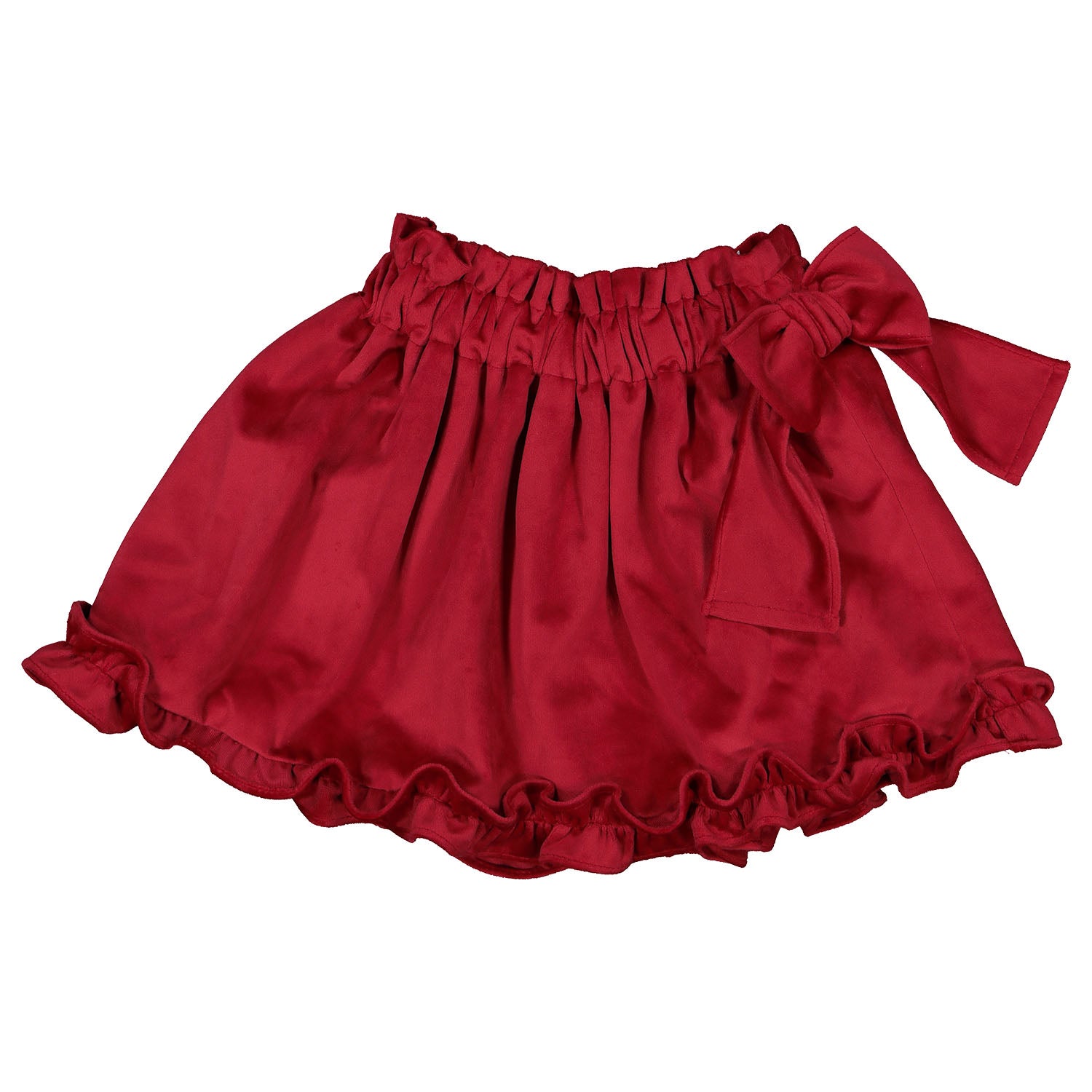 Red Velvet Skirt