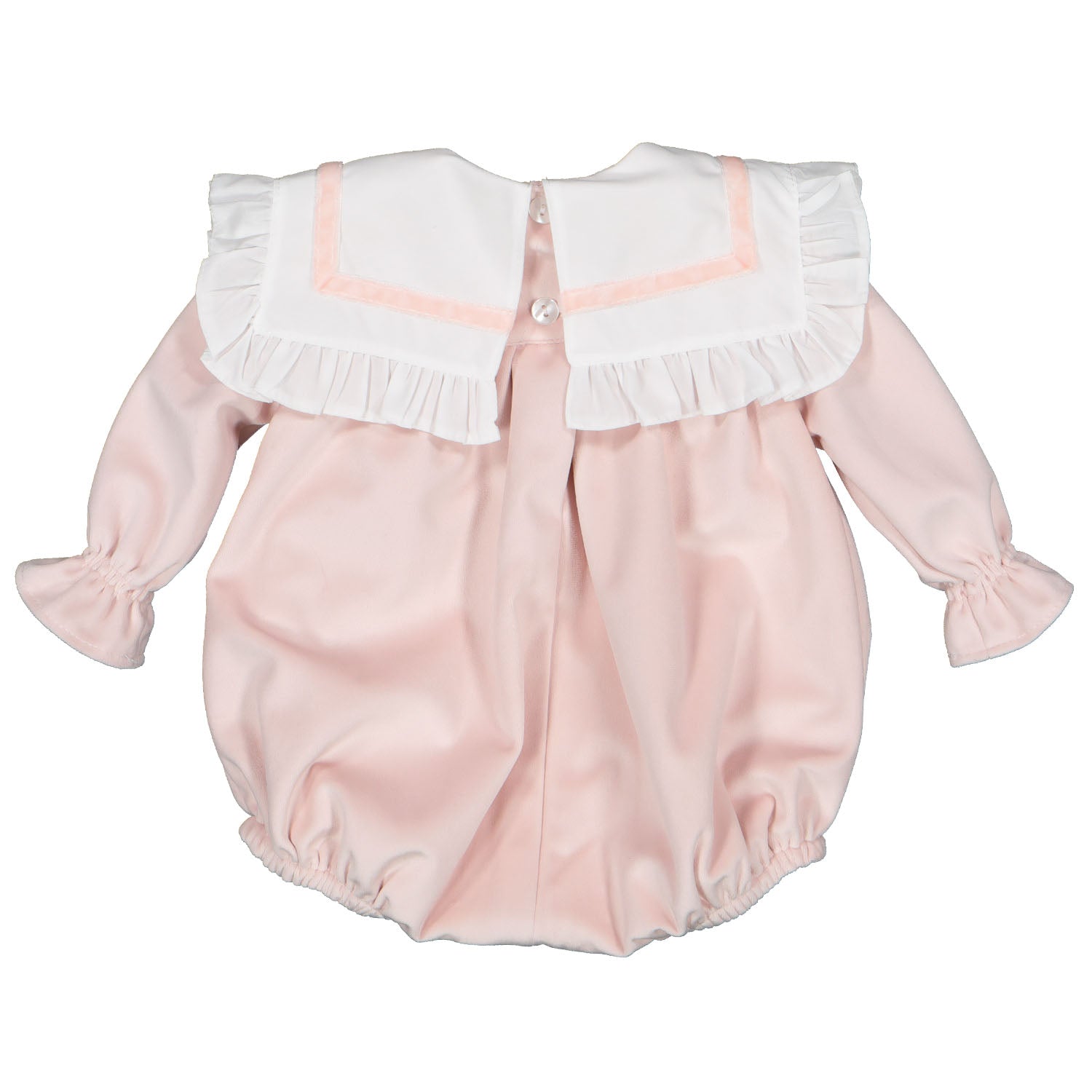Pink Velvet Romper