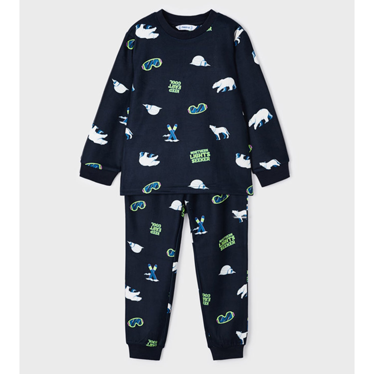 Navy Polar Pyjamas