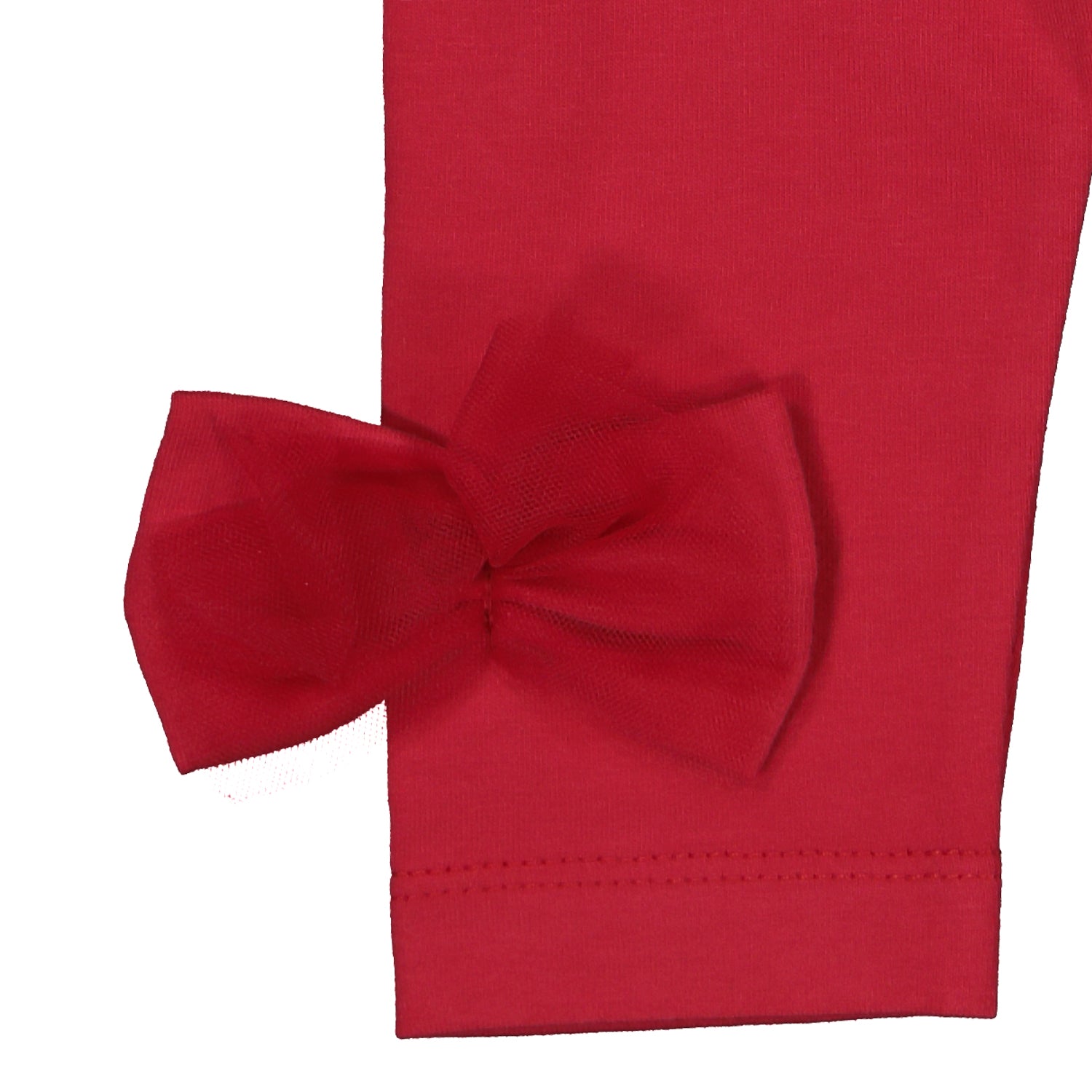 Red Tulle Legging Set