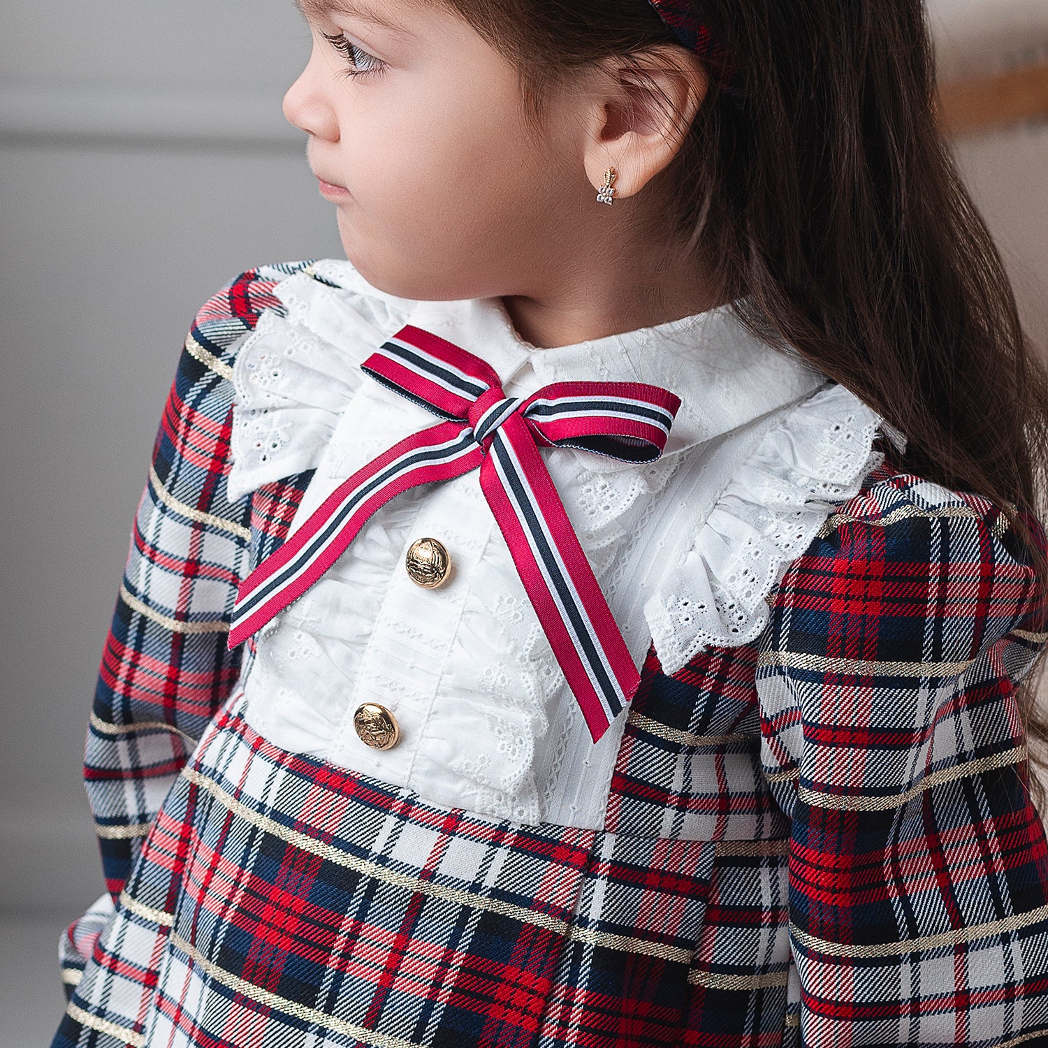 Red Tartan Dress