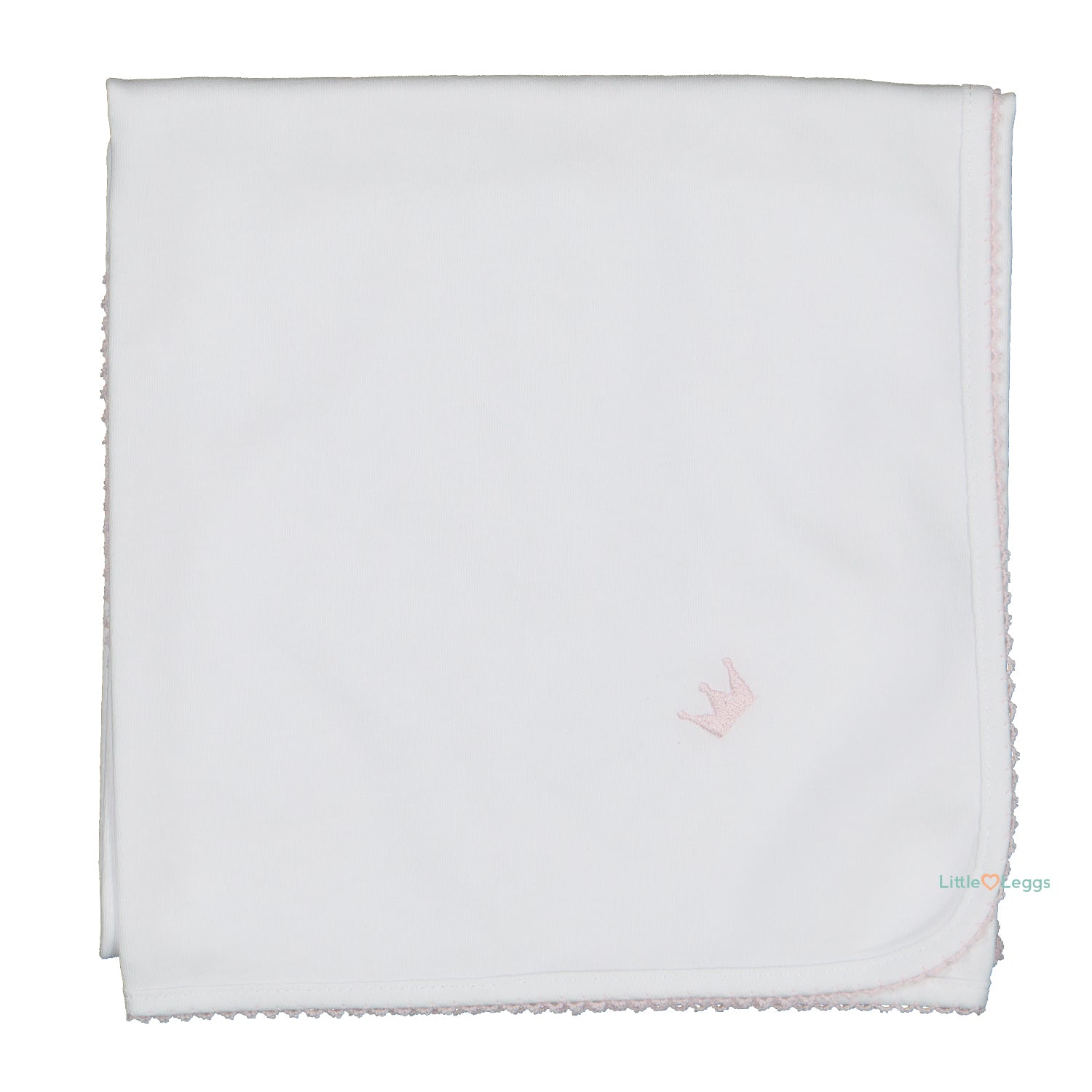 Pink Royal Burp Blanket
