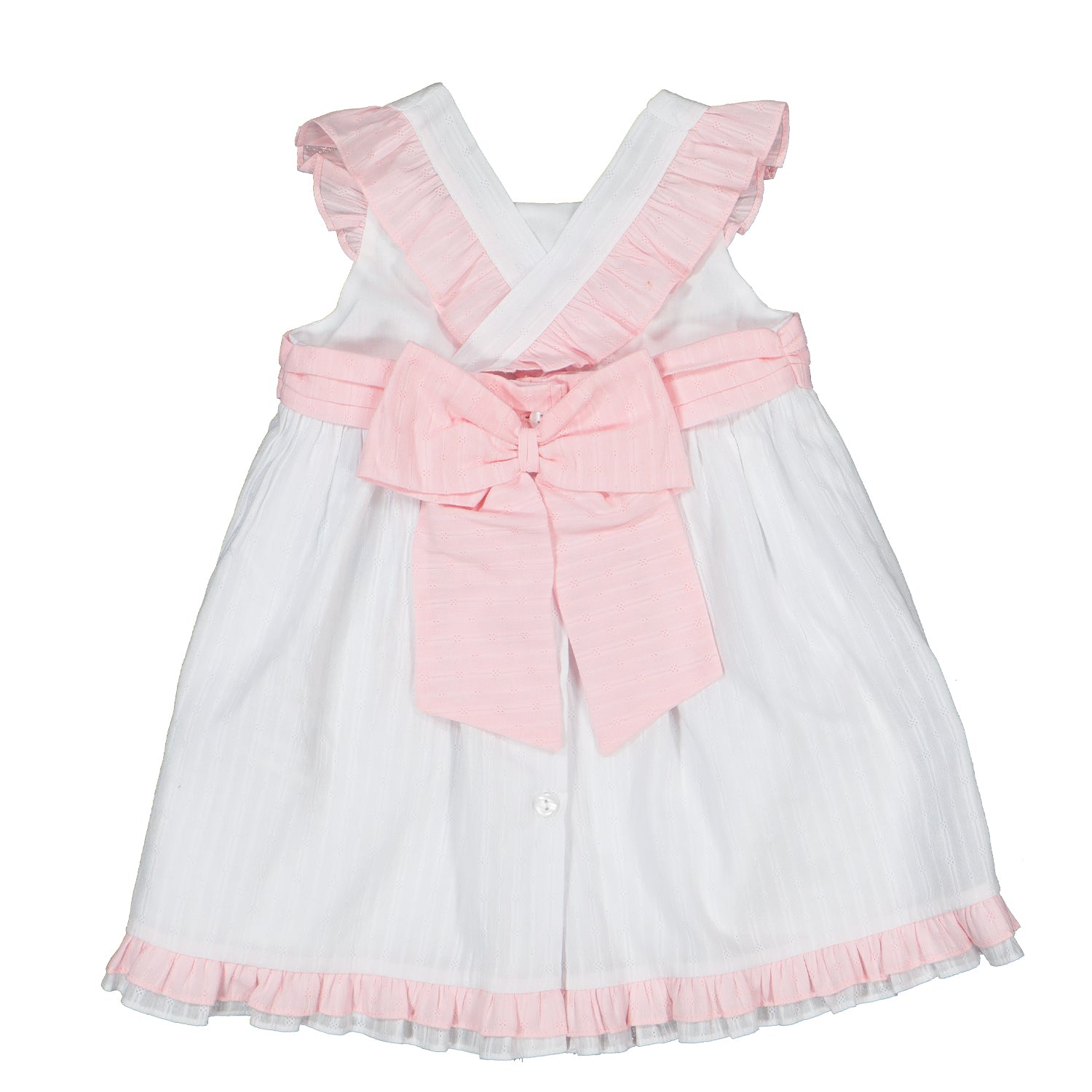 White and Pink Dress