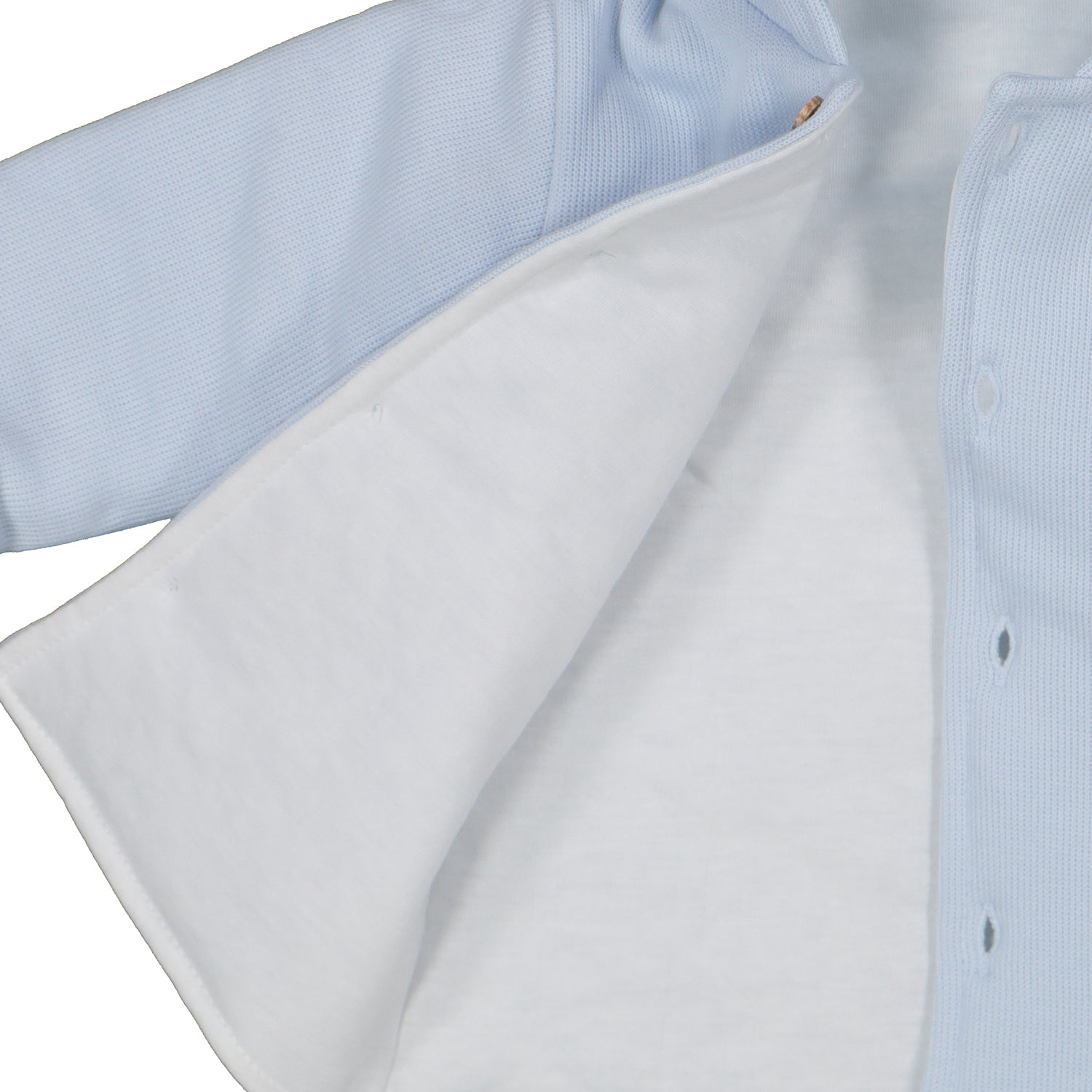 Pale Blue Jacket & Dungaree Set
