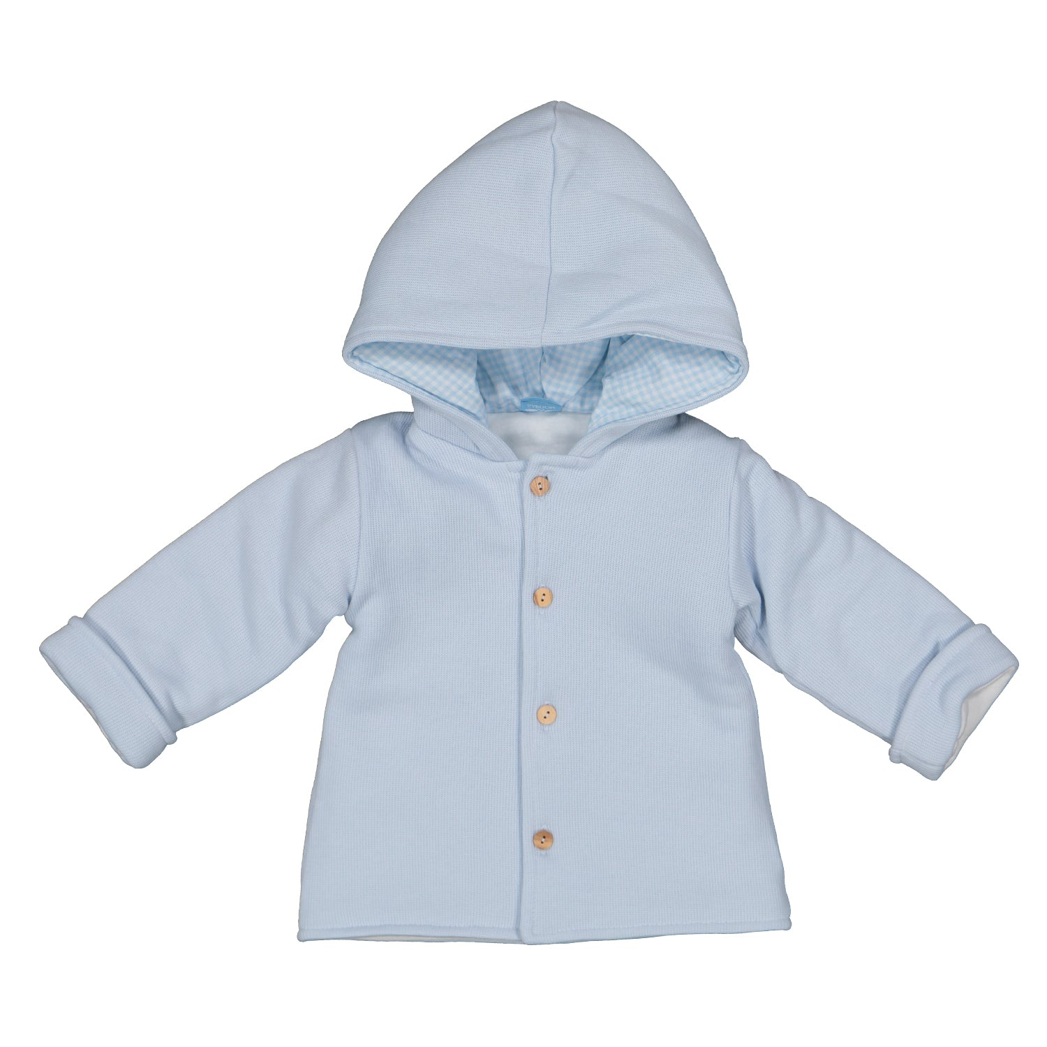 Pale Blue Jacket & Dungaree Set