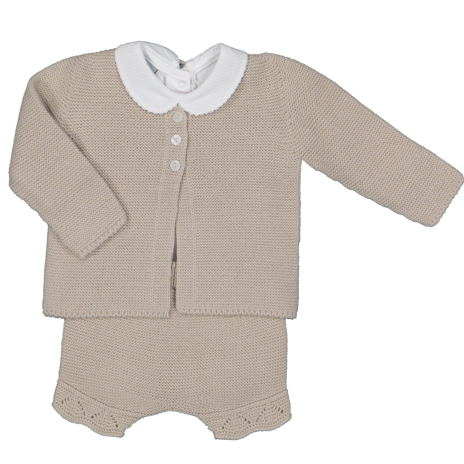 Sand 3 Piece Knit Set