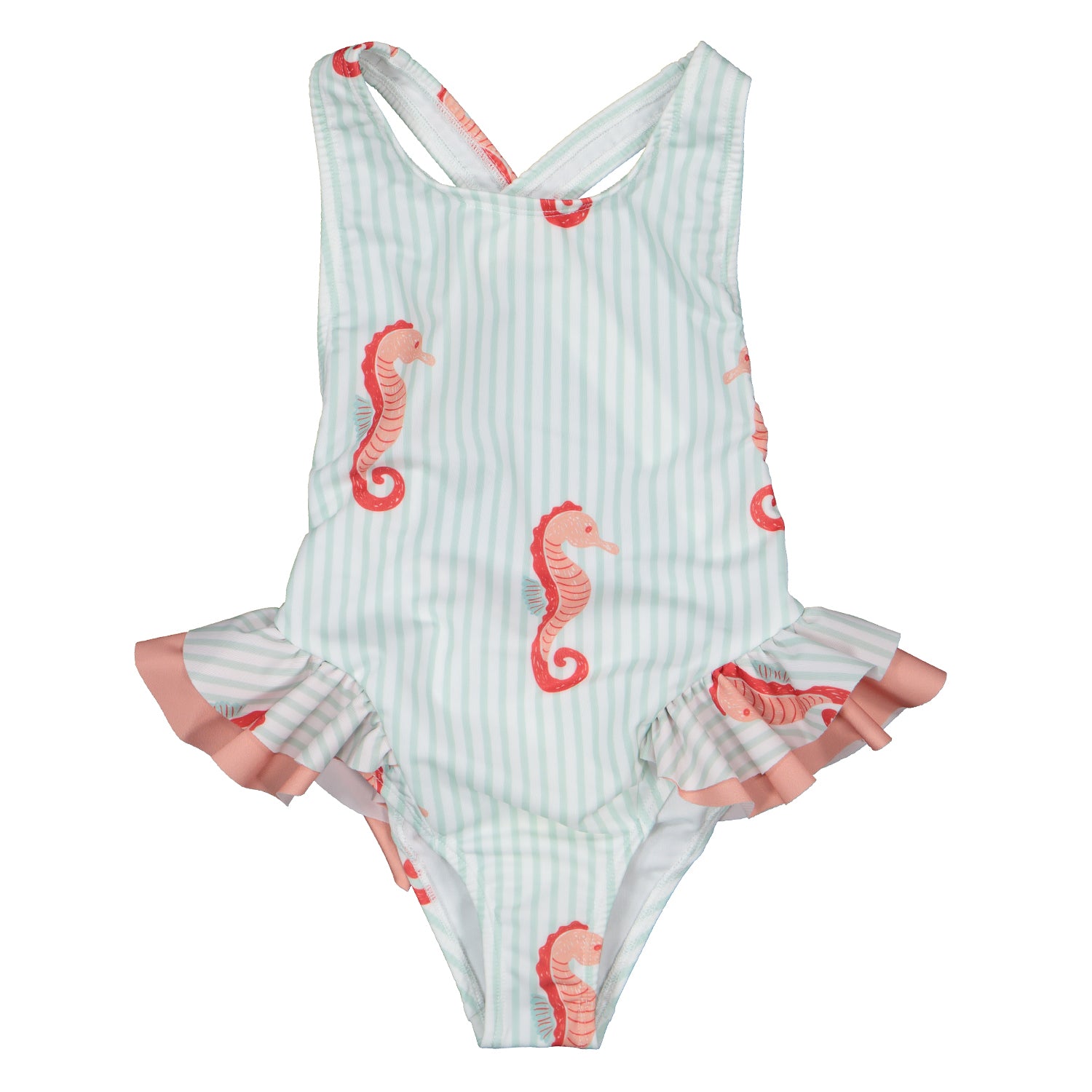 Seahorse Frill Hip Swimsuit