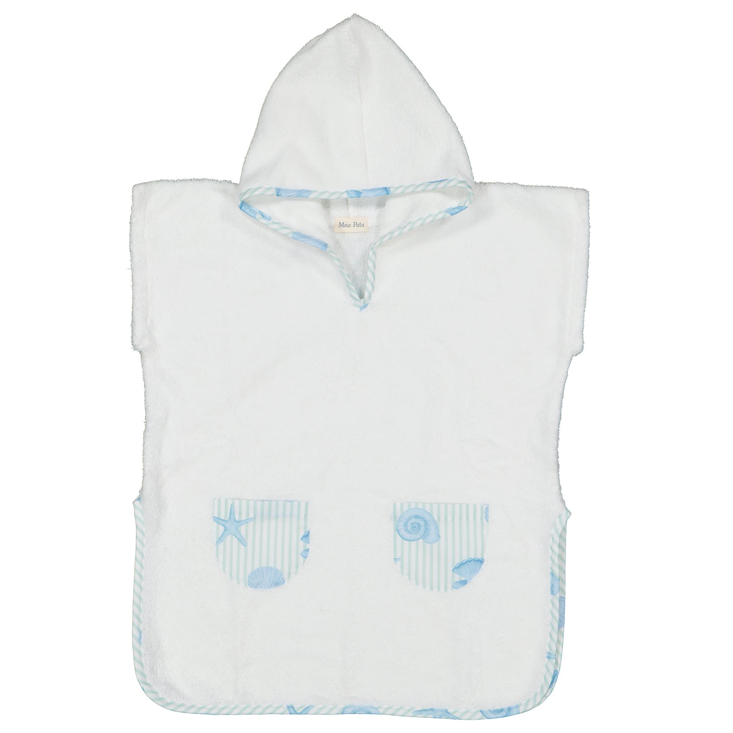 Mint Green Shell Poncho