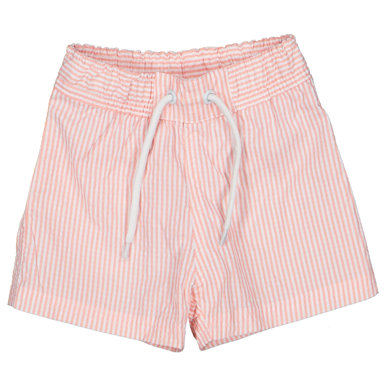 Orange Stripe Swim-Short Set