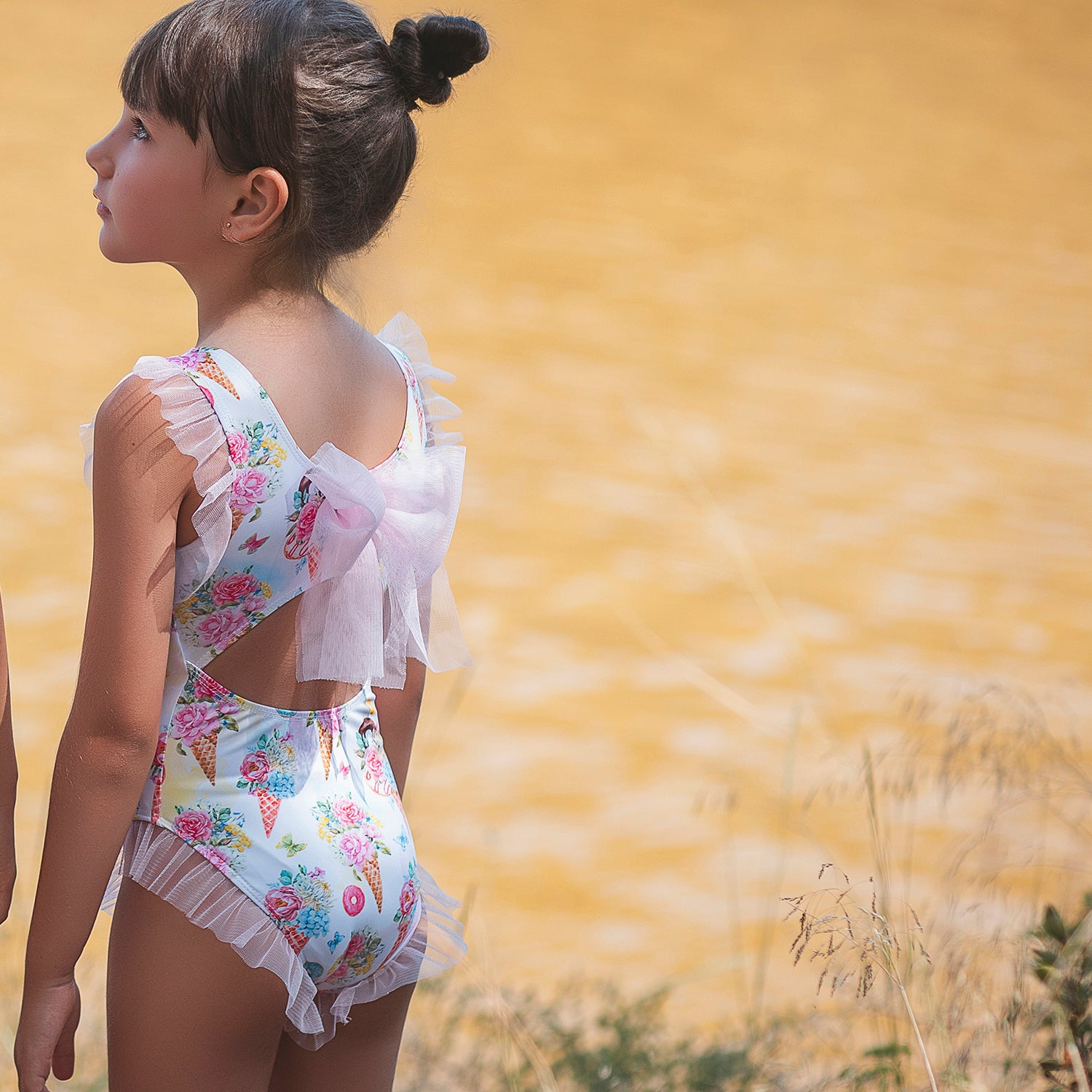 Floral Cones Swimsuit