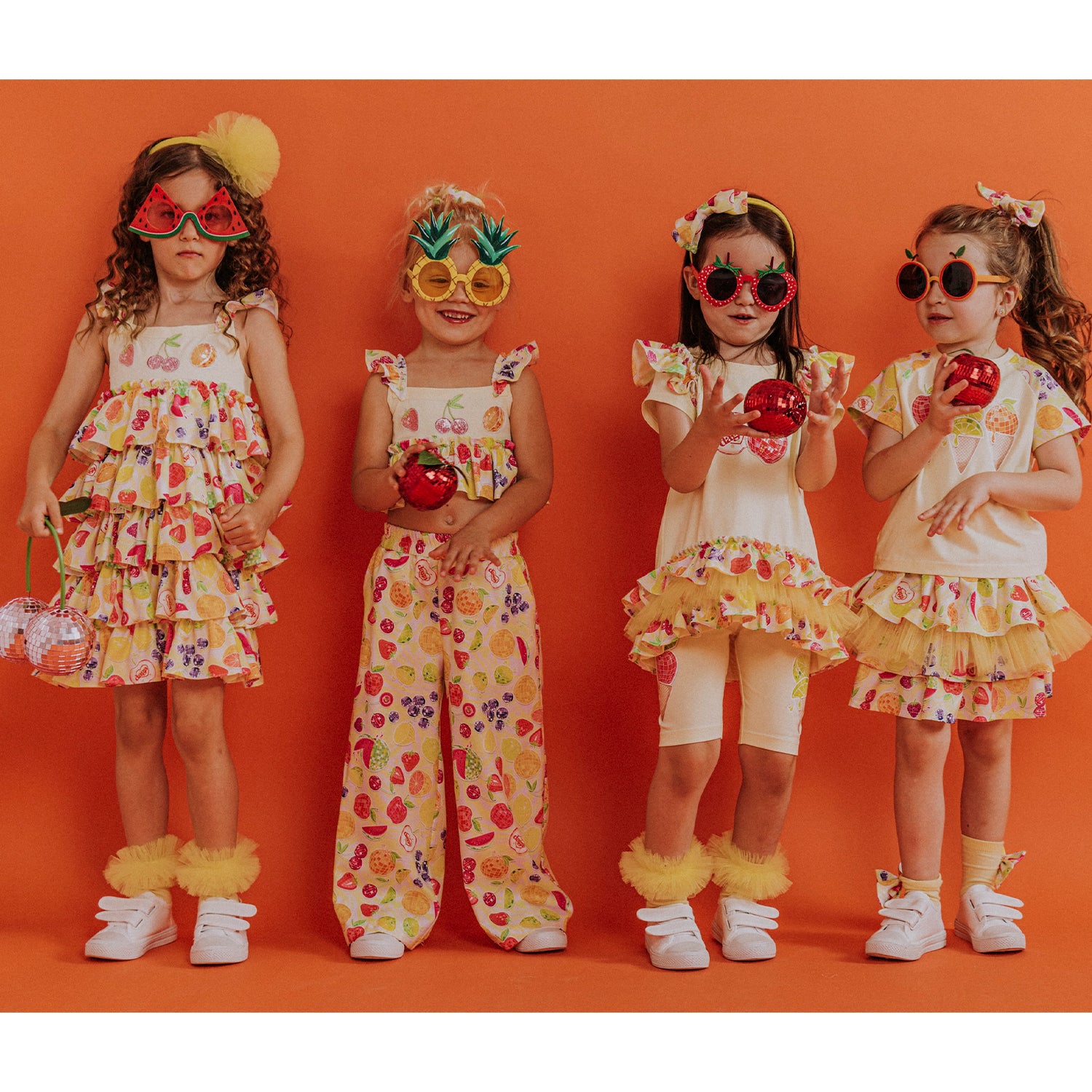 Tutti Frutti Print Skirt Set