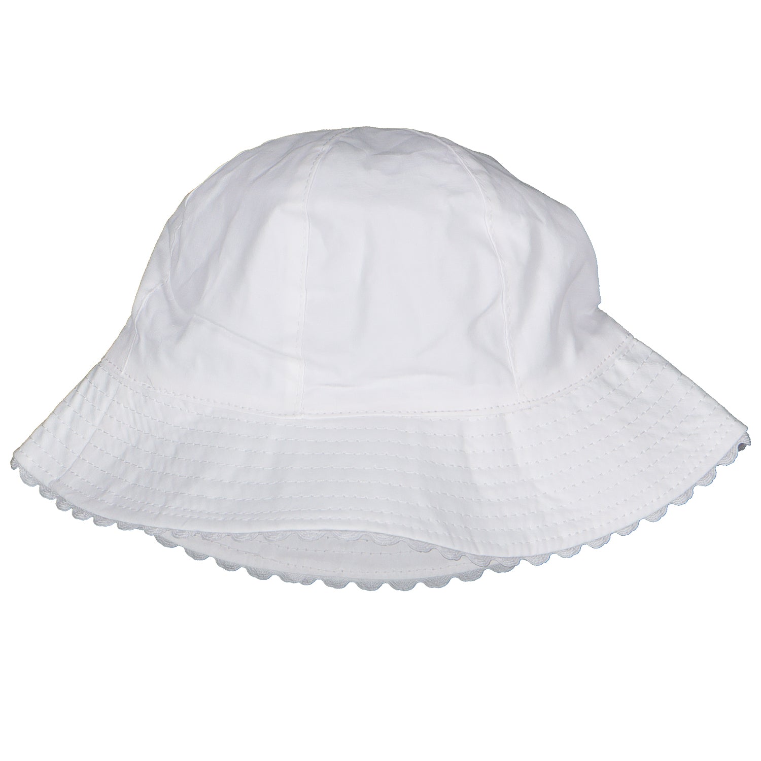 White Cloche Sunhat