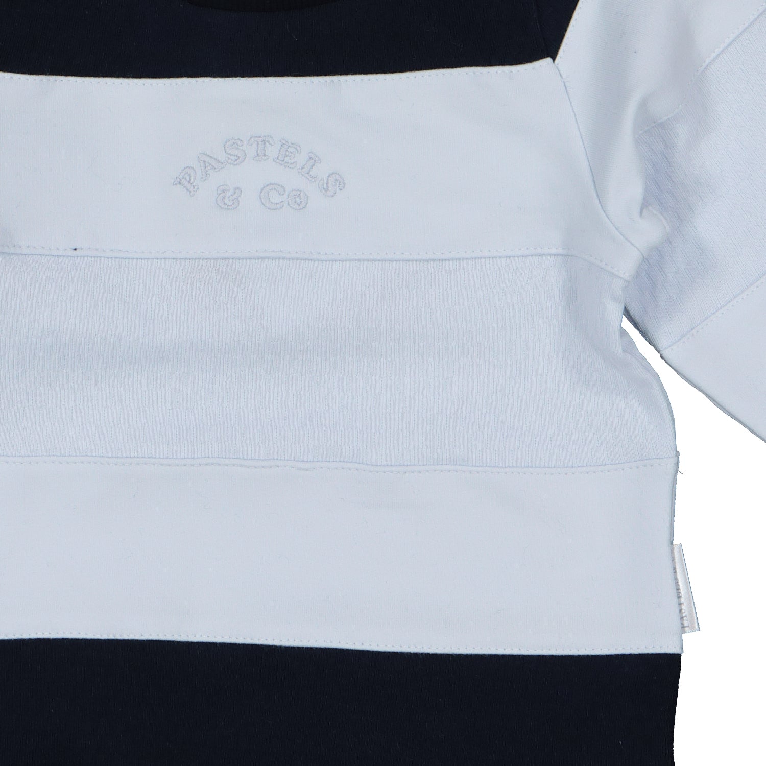 Worthing- Navy Block Stripe Tracksuit