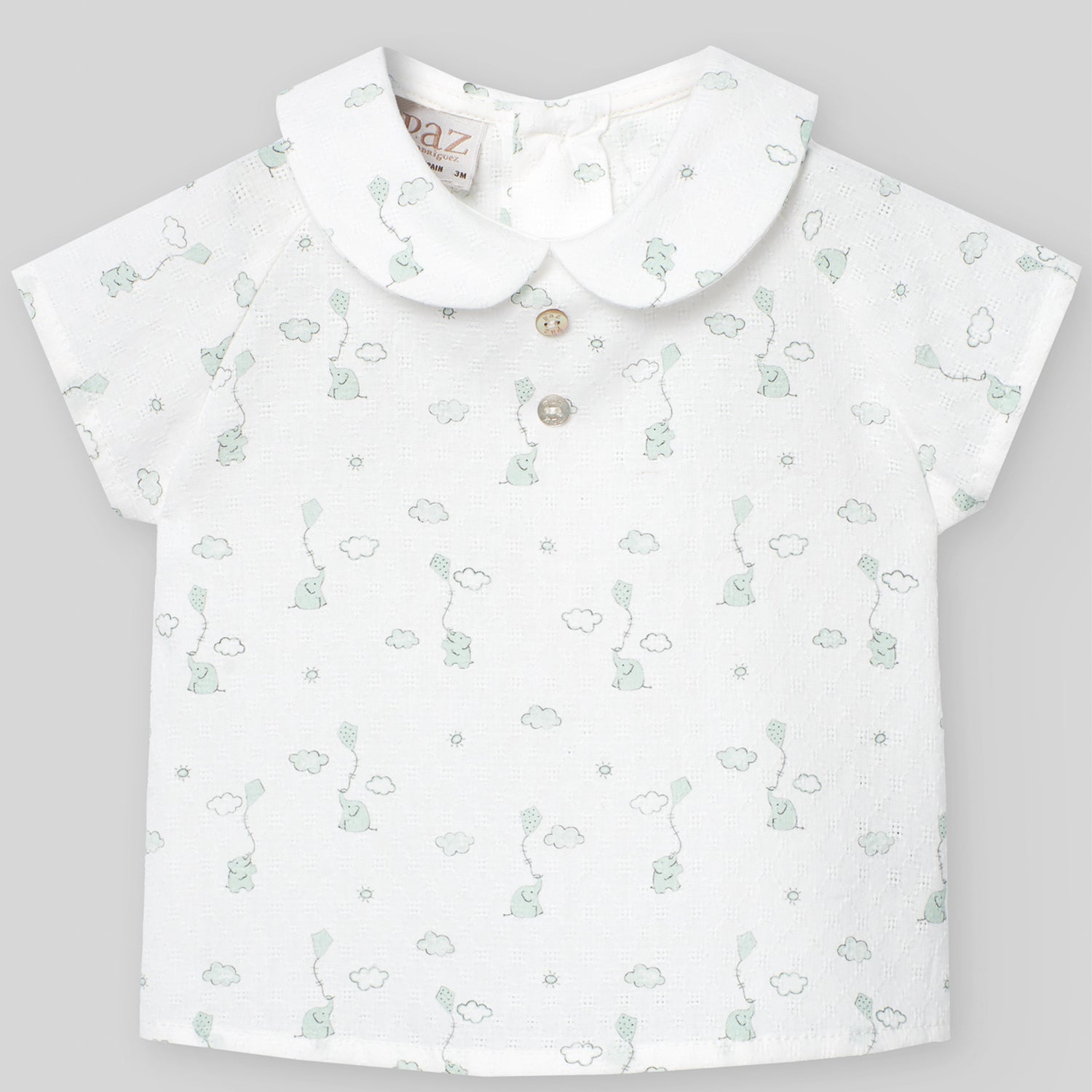 Green Romper & Shirt