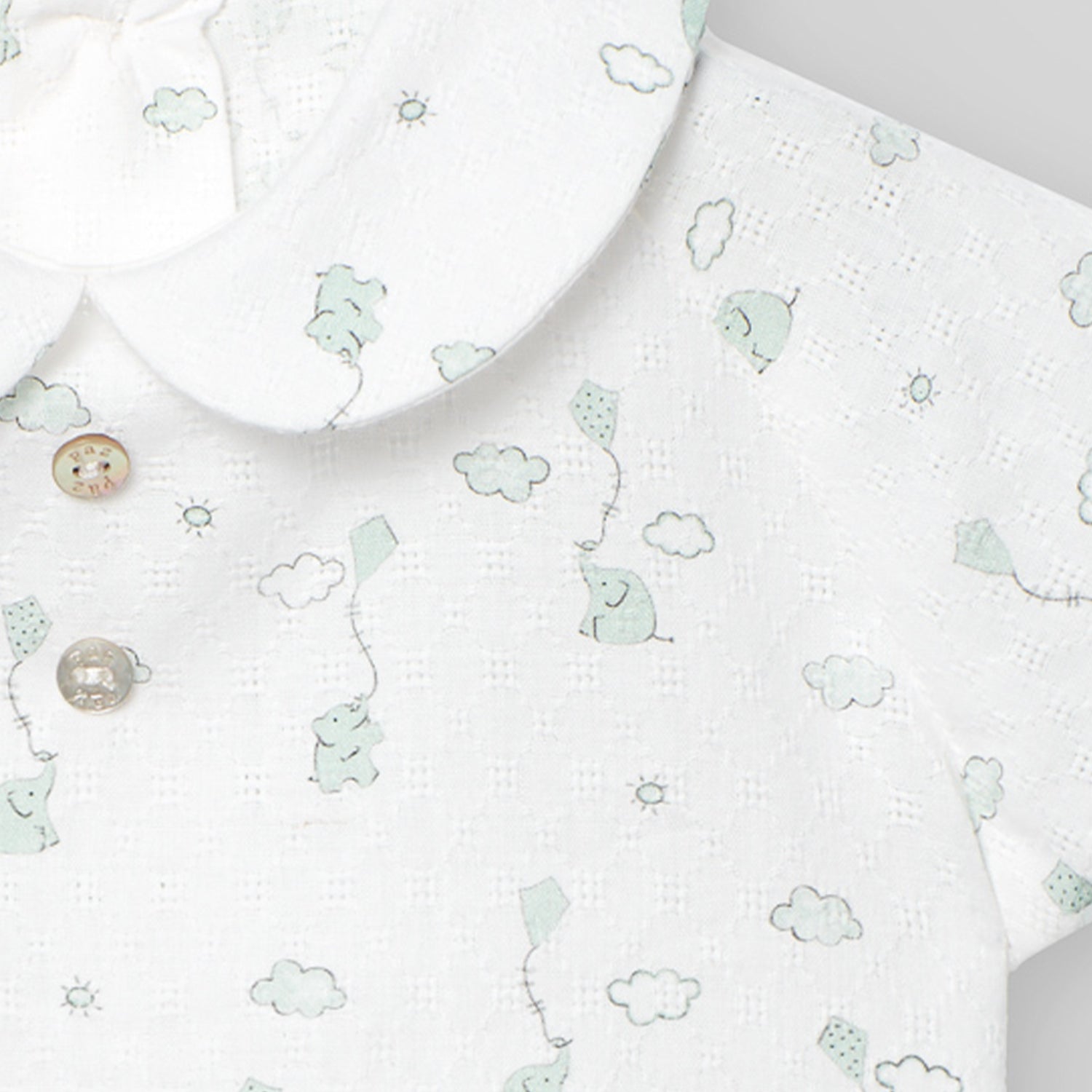 Green Romper & Shirt