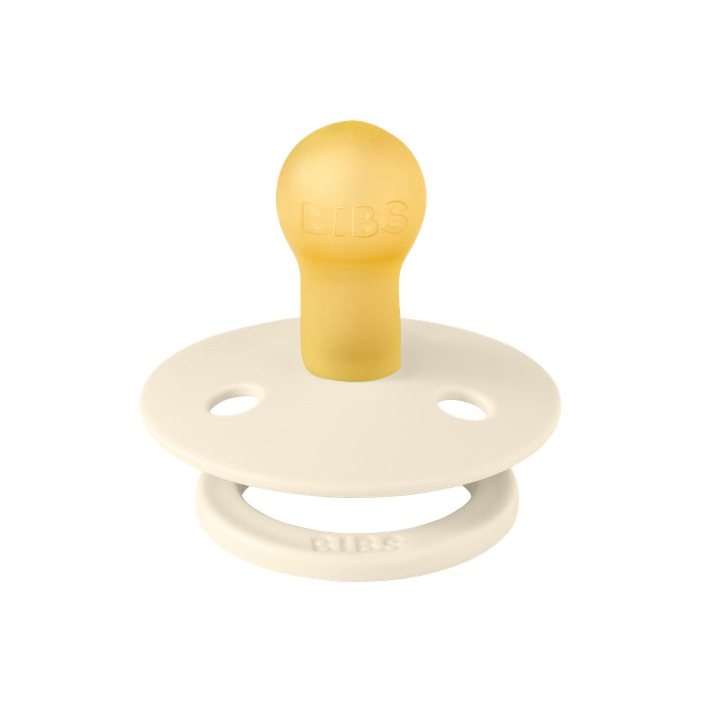 Bibs Twin Dummy Pack - Ivory/Ivory