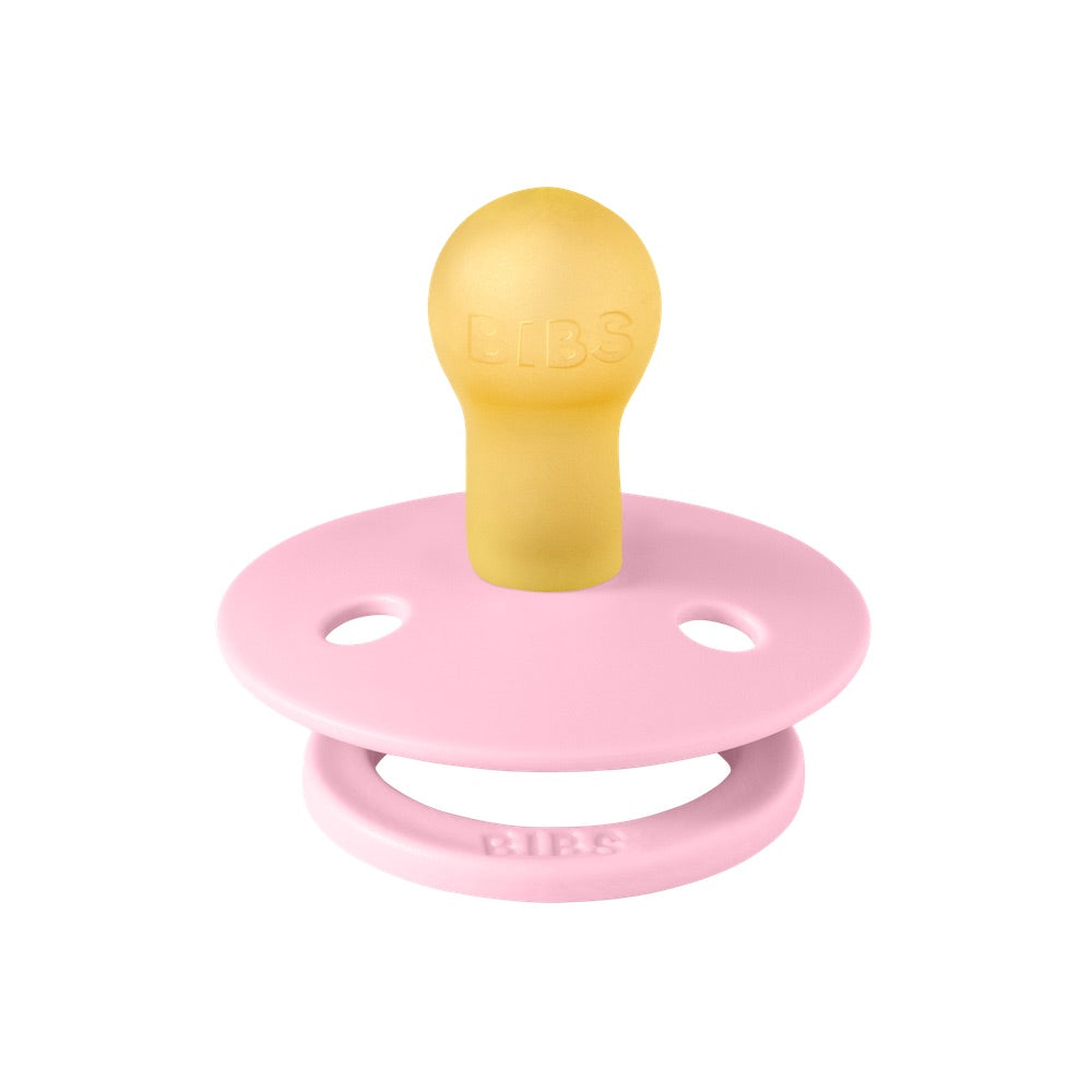 Bibs Twin Dummy Pack - Baby Pink/Baby Pink