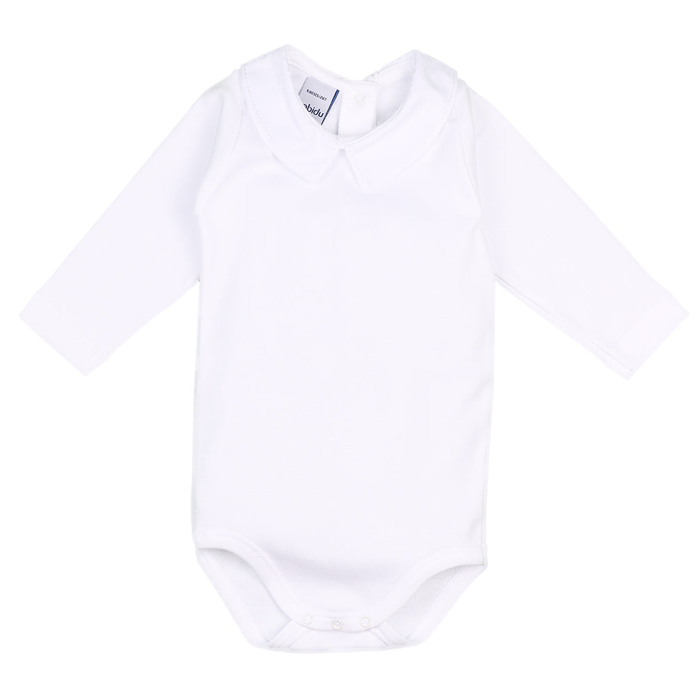 Boys White Long Sleeved Body