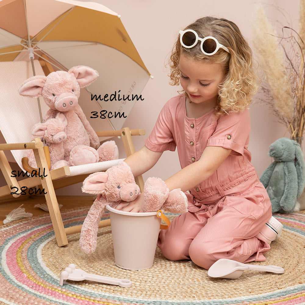 Dusty Pink Pig Comforter