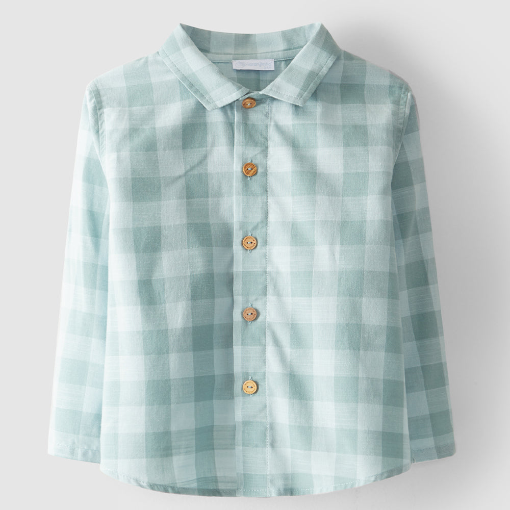 Blue Check Shirt