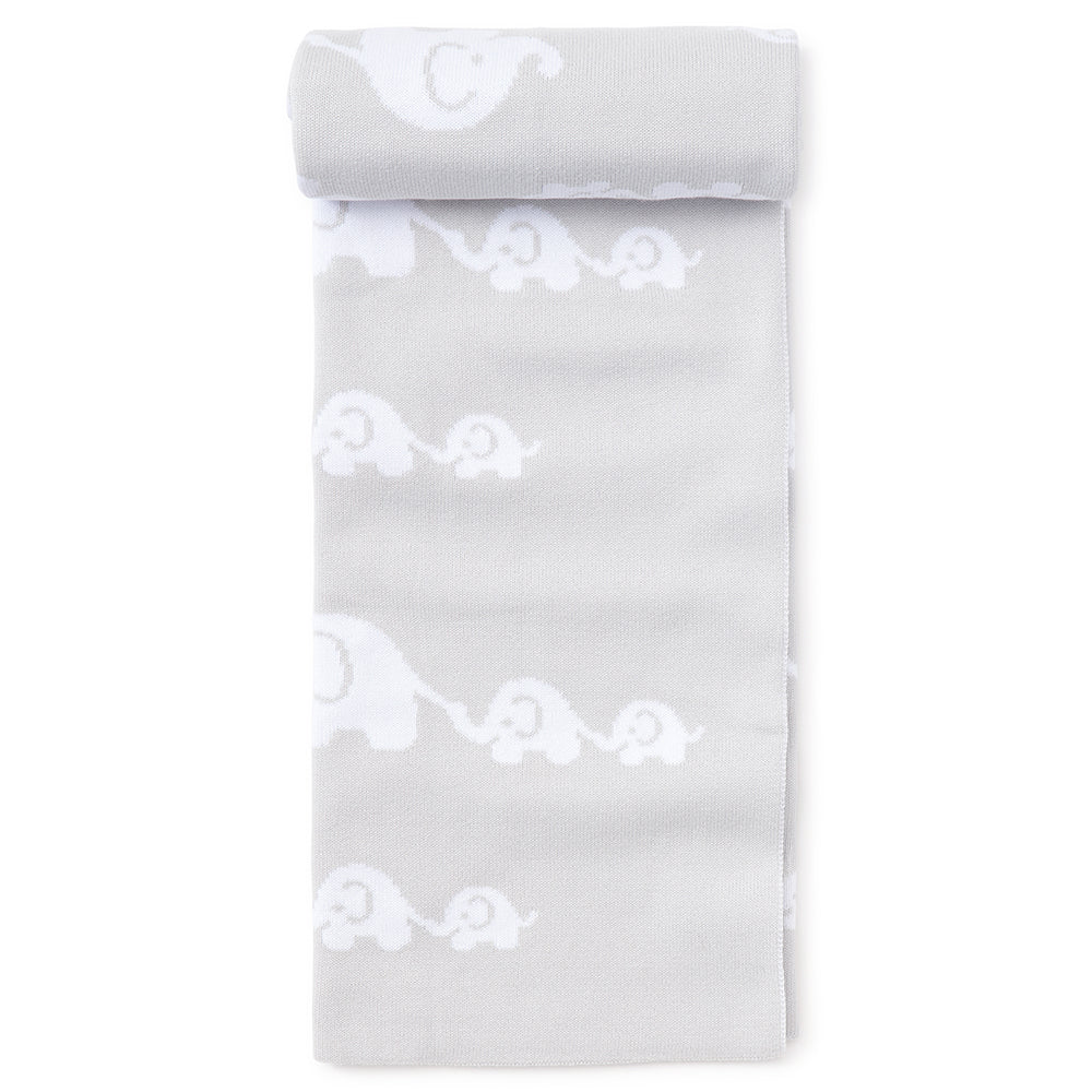 Grey Elephant Blanket