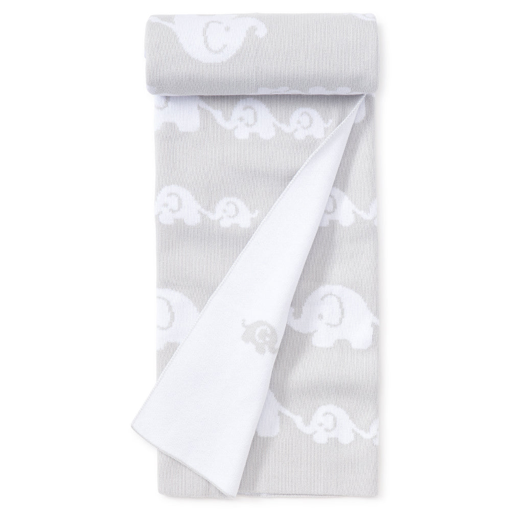 Grey Elephant Blanket