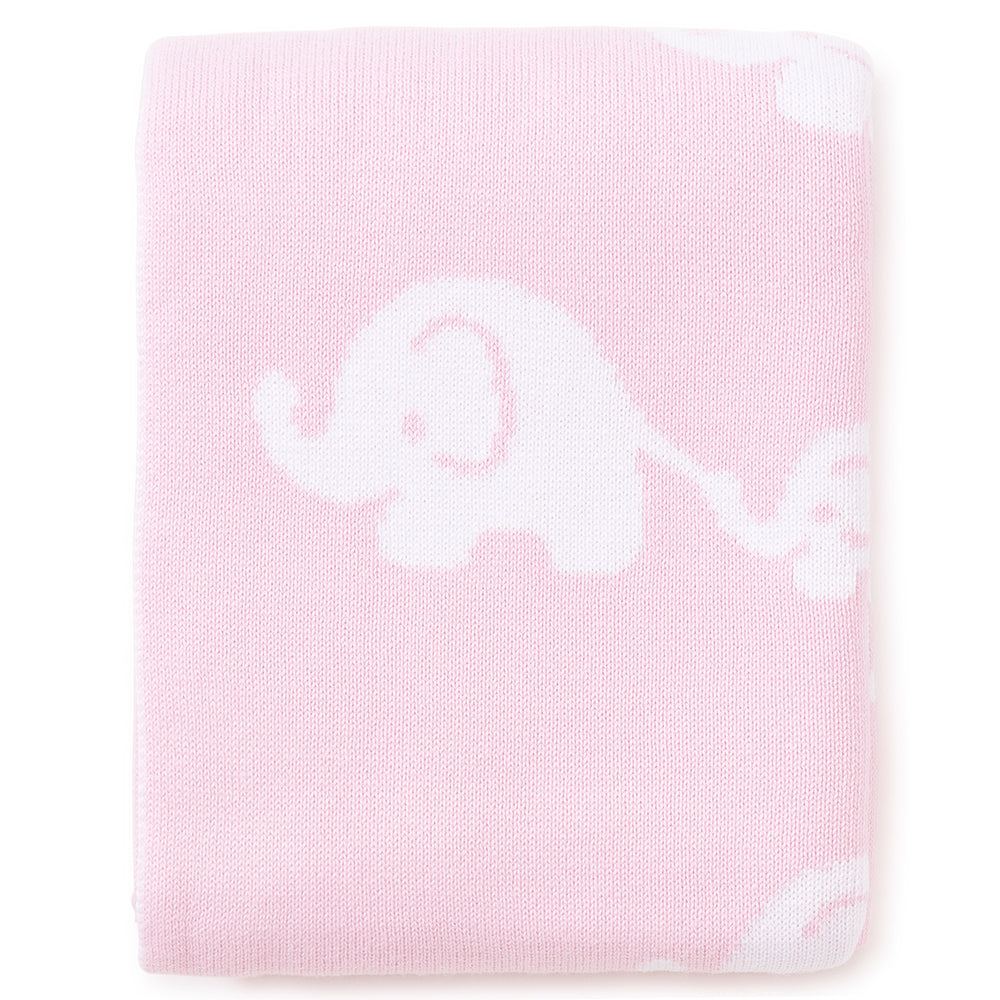 Pink Elephant Blanket